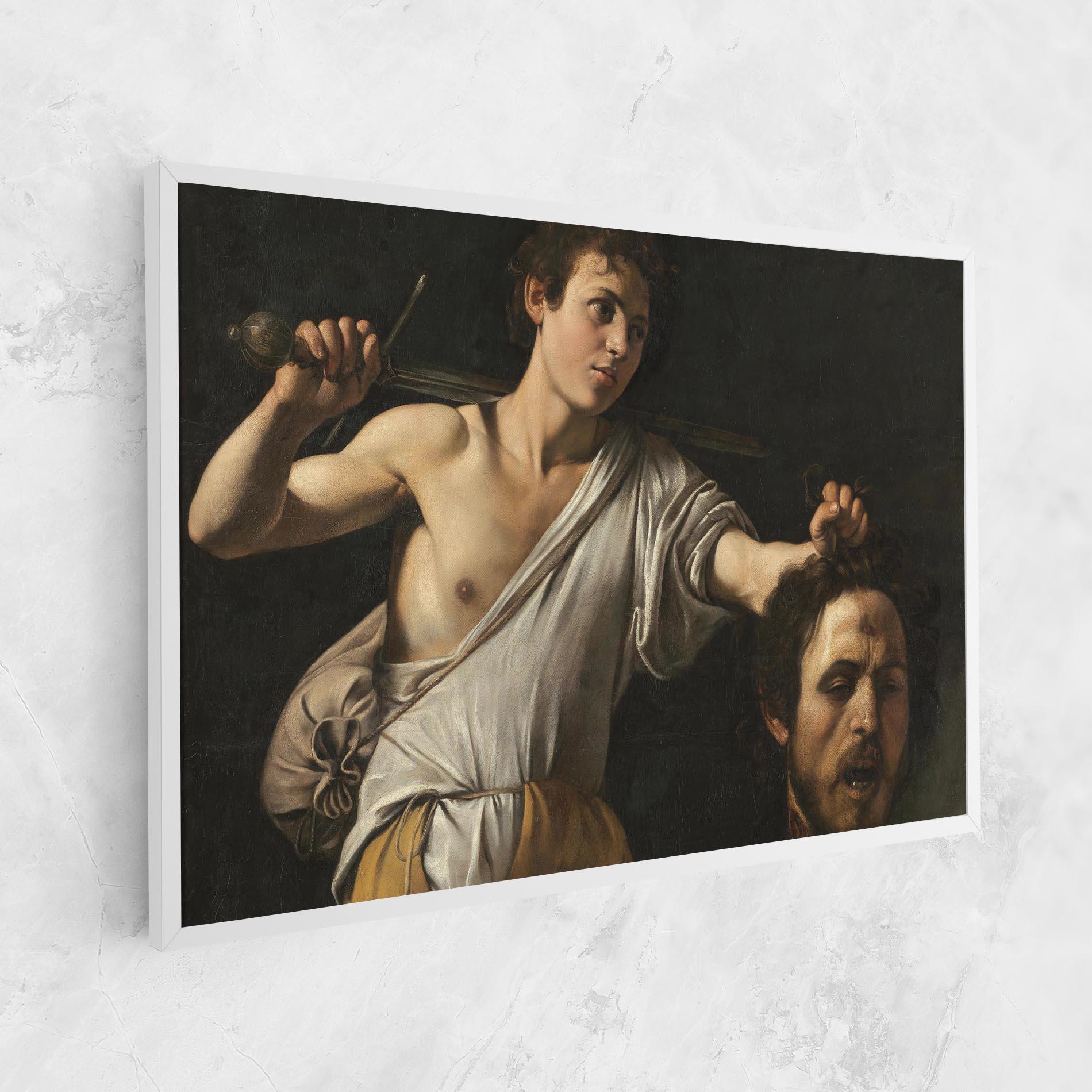 Leinwandbild The Head Of Goliath mockup 1