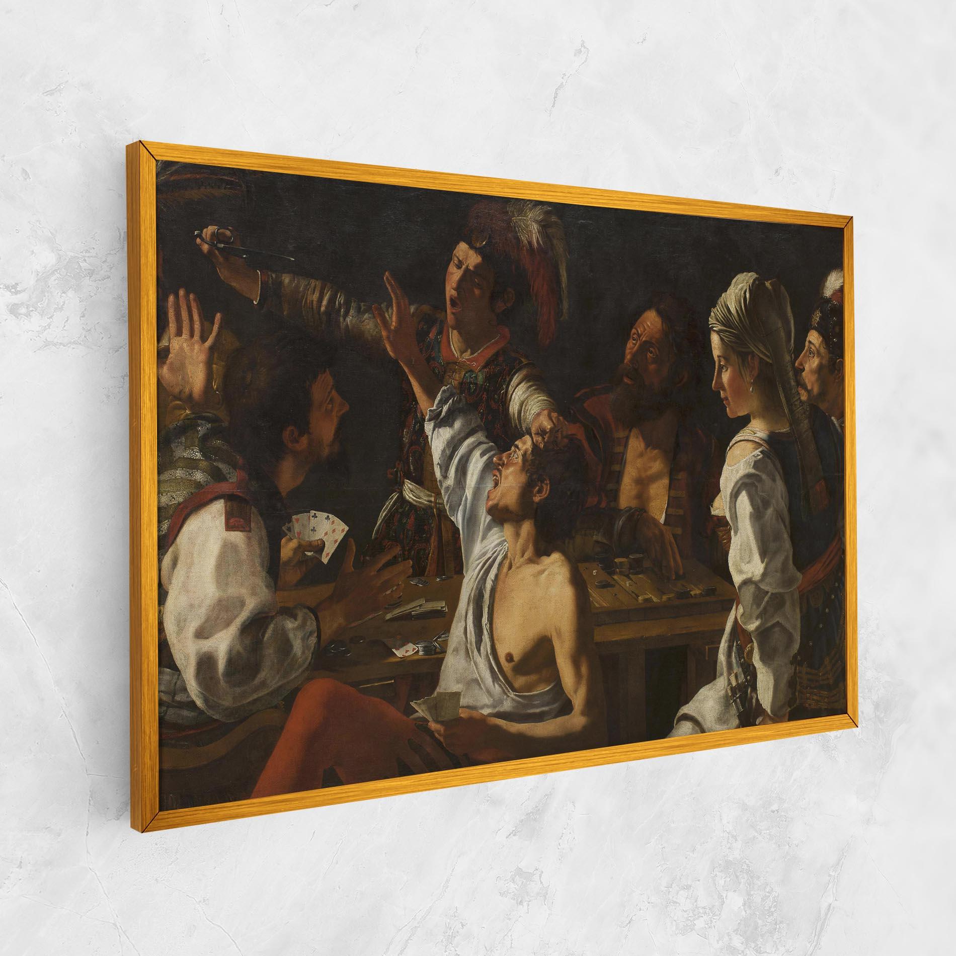 Leinwandbild Rombouts Backgammon mockup 1