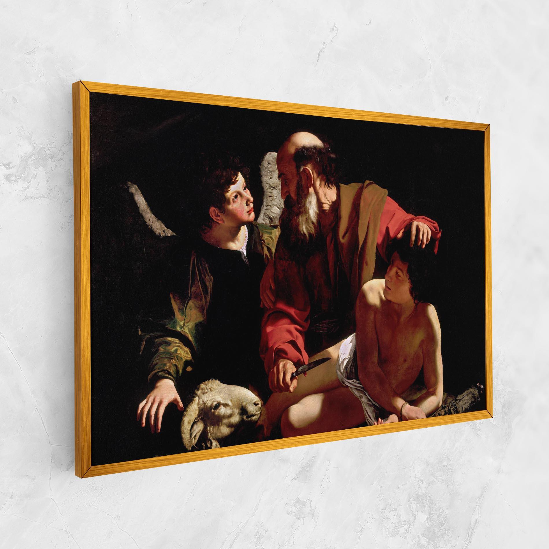 Leinwandbild Sacrifice Of Isaac mockup 1