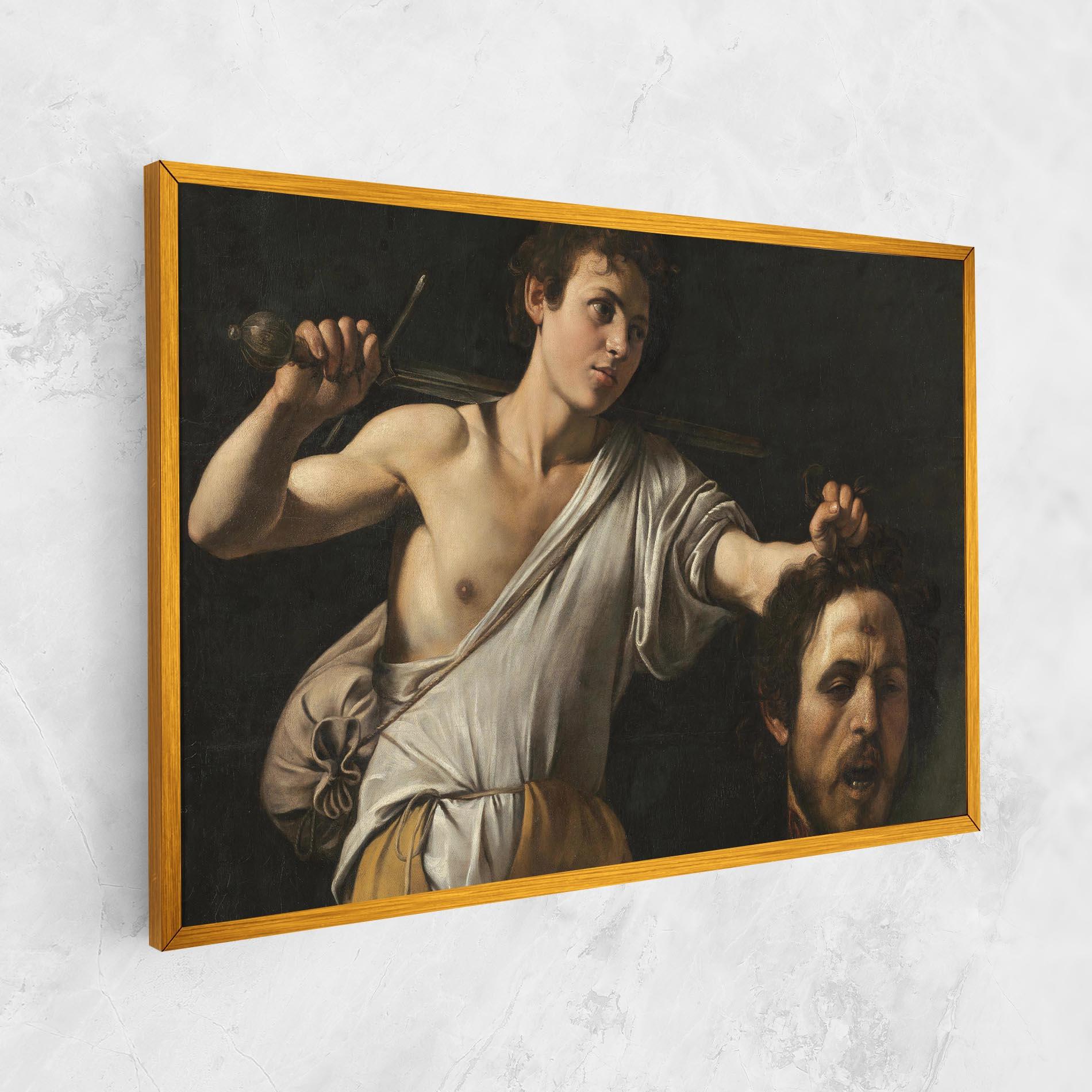 Leinwandbild The Head Of Goliath mockup 1