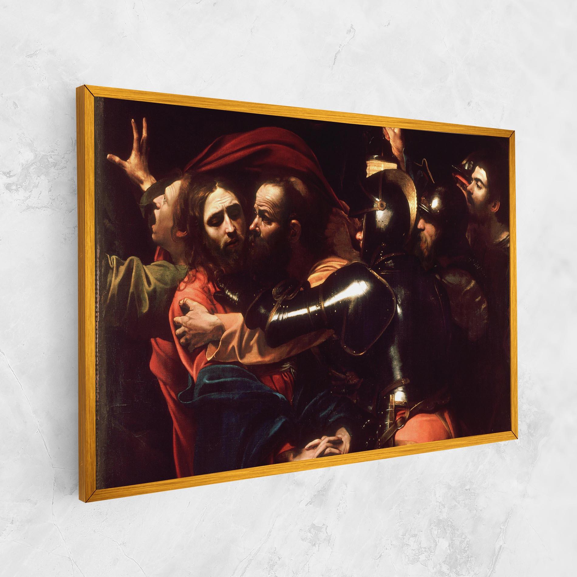 Leinwandbild The Taking Of Christ mockup 1