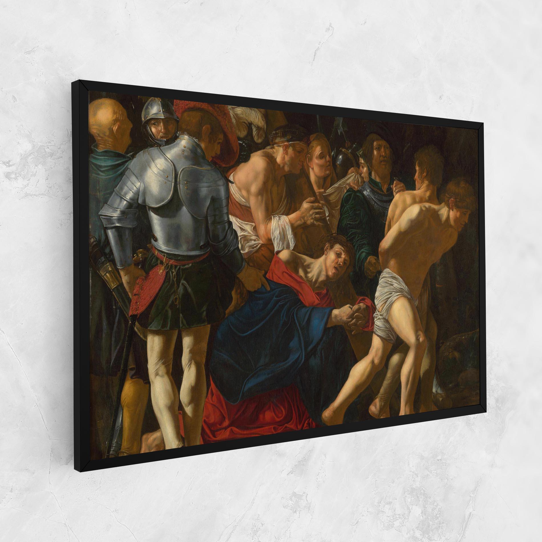 Leinwandbild Fall Of Christ Calvary mockup 1