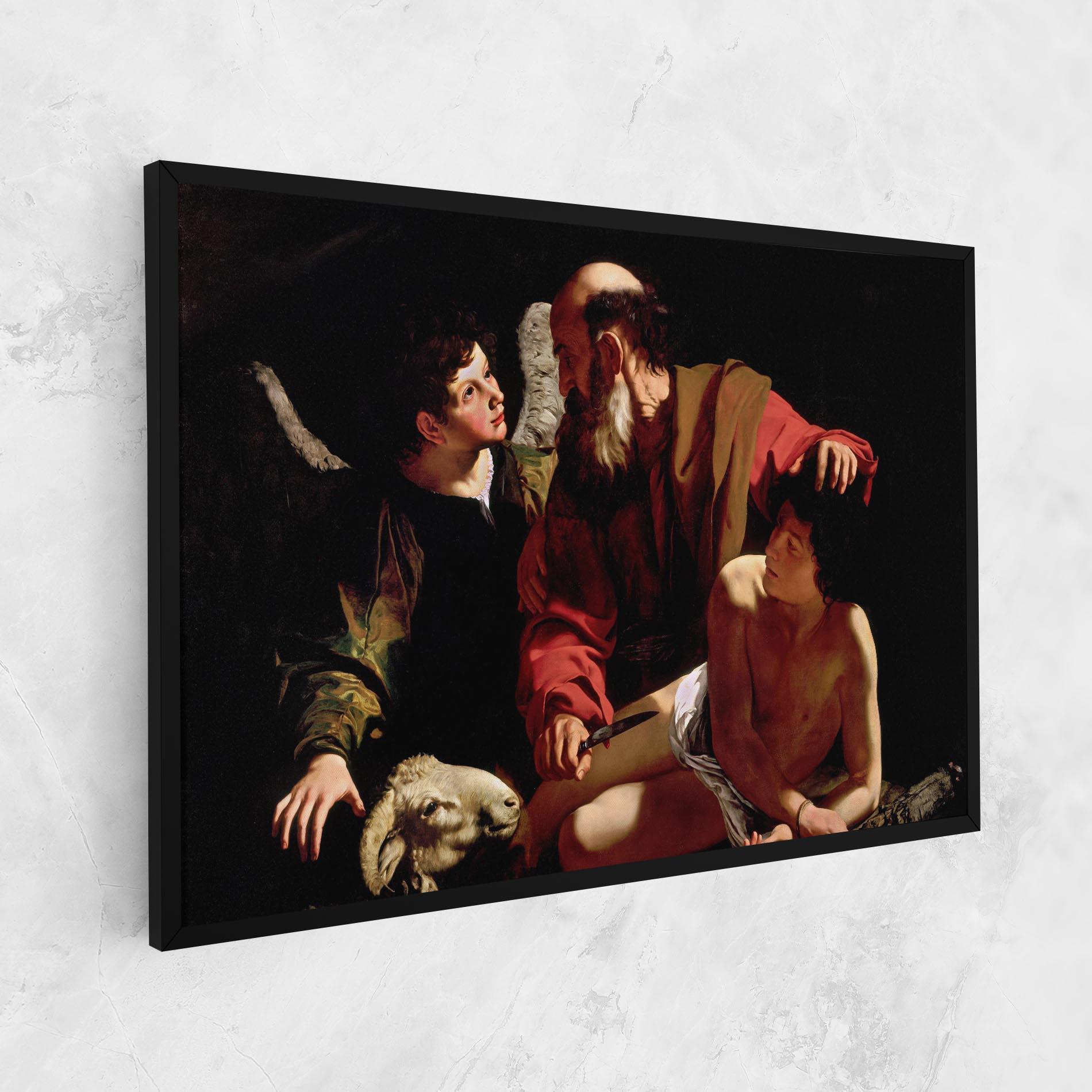 Leinwandbild Sacrifice Of Isaac mockup 1
