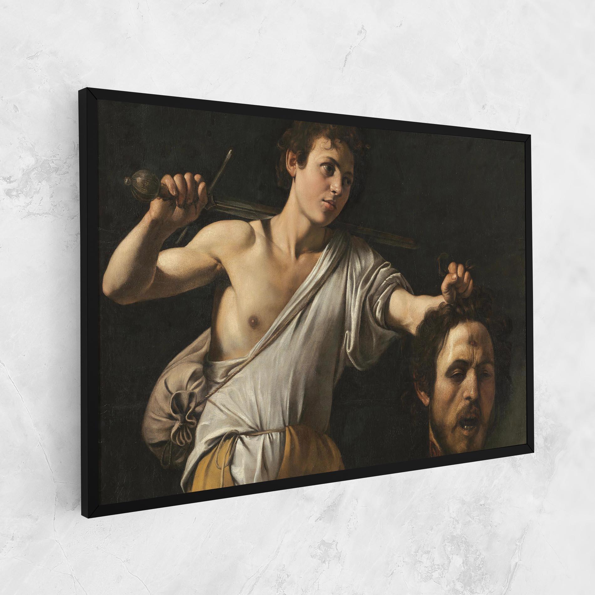 Leinwandbild The Head Of Goliath mockup 1