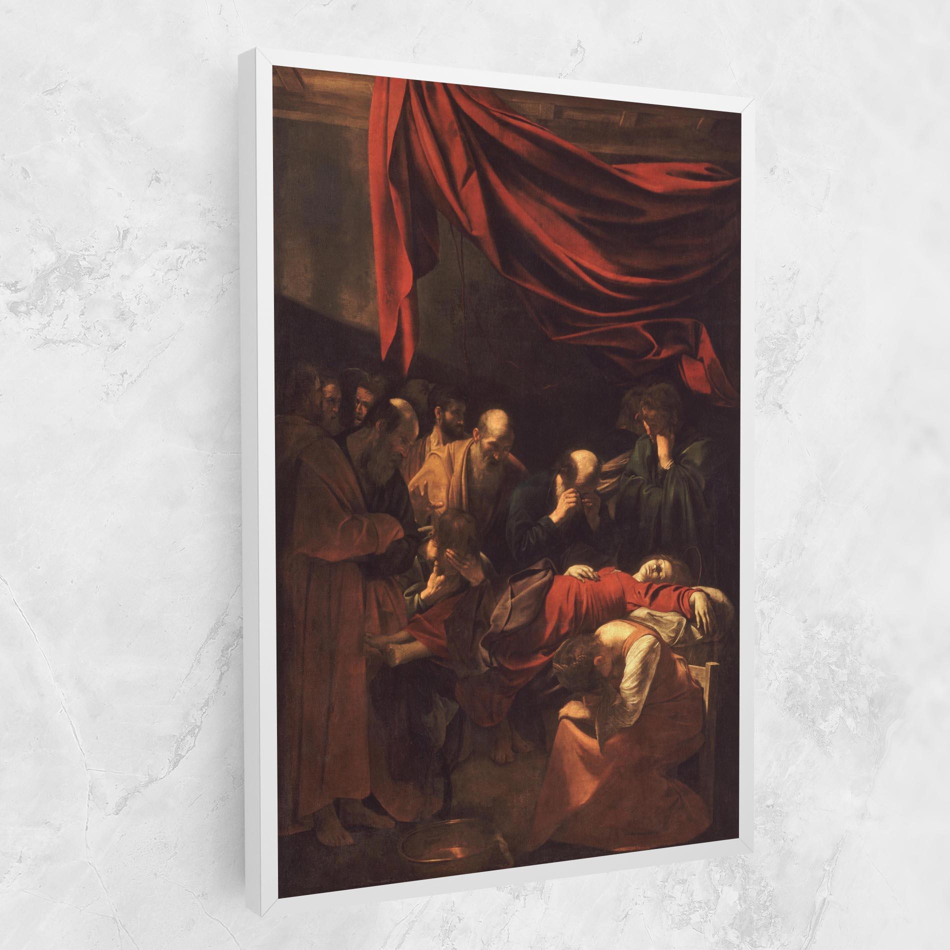 Leinwandbild Death Of The Virgin mockup 1