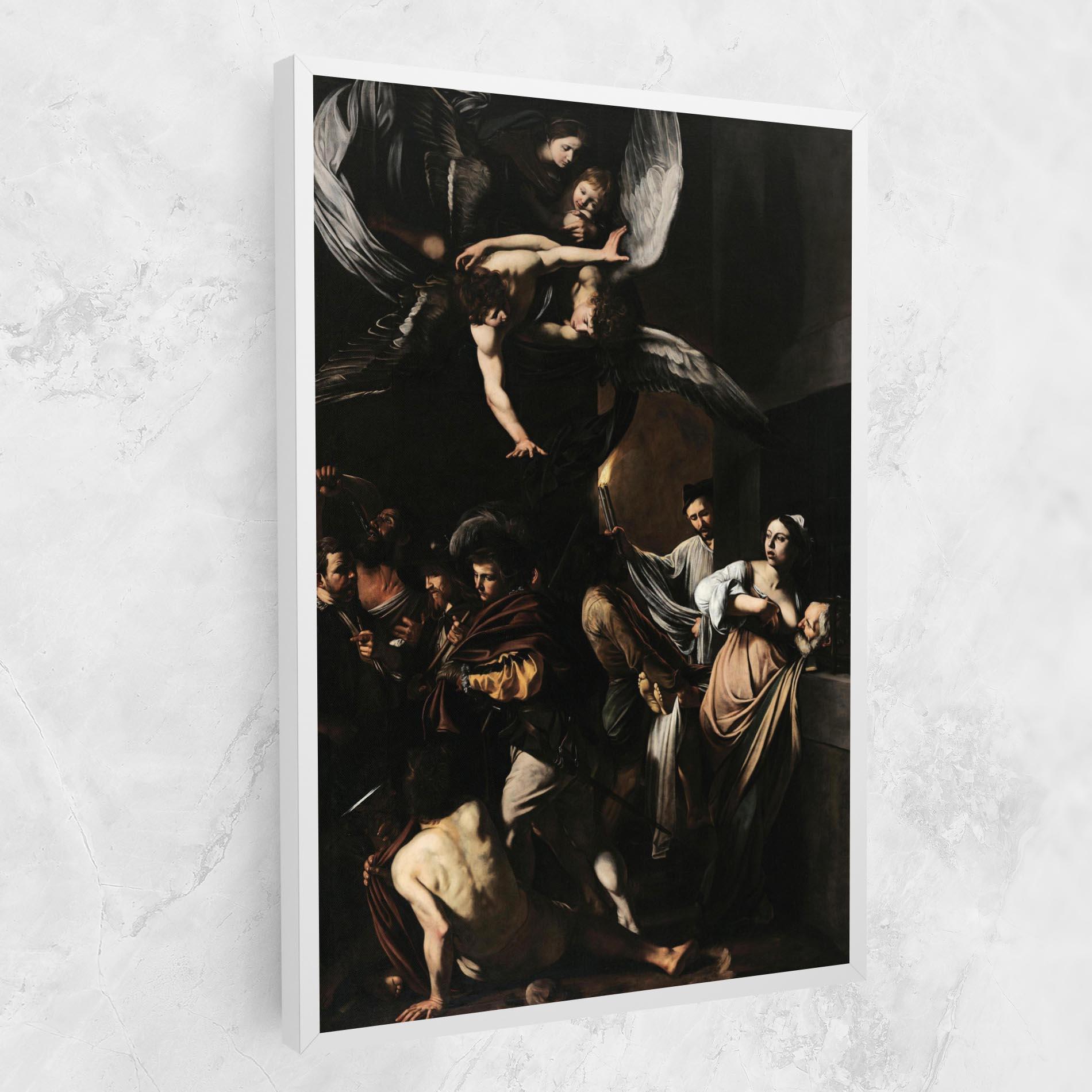 Leinwandbild Sette Opere Di Misericordia mockup 1