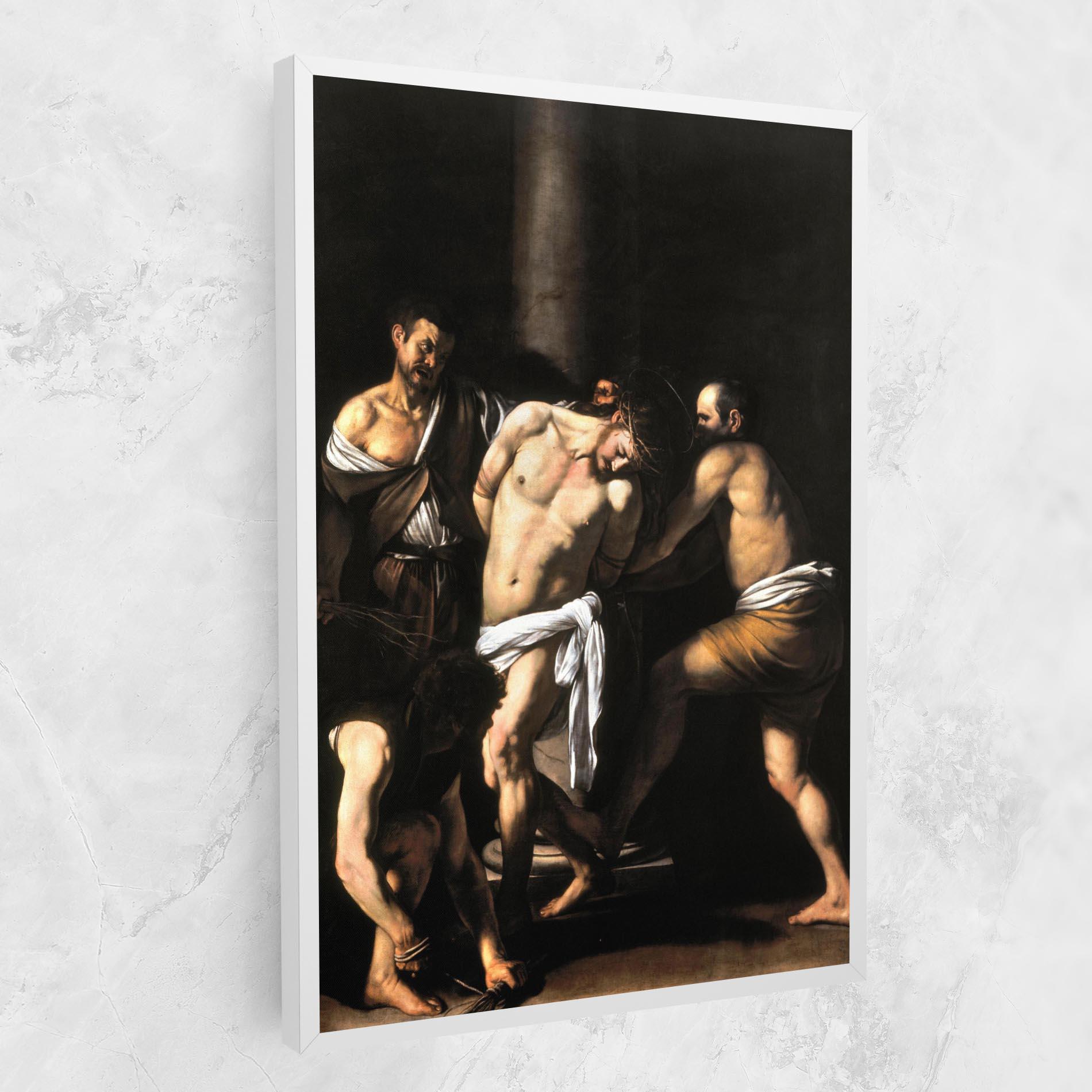Leinwandbild The Flagellation Of Christ mockup 1