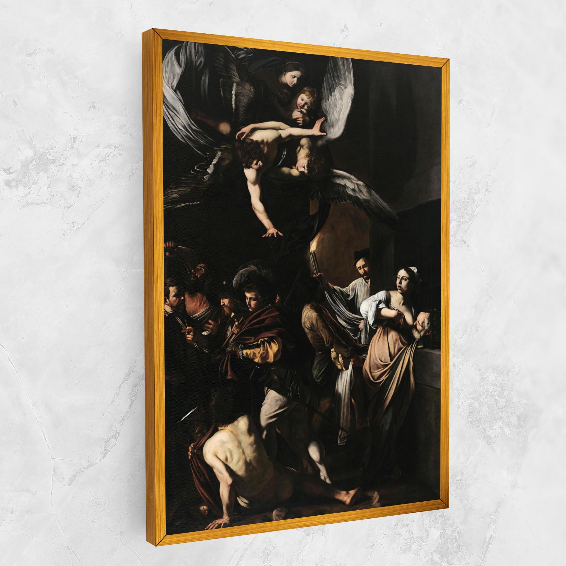 Leinwandbild Sette Opere Di Misericordia mockup 1