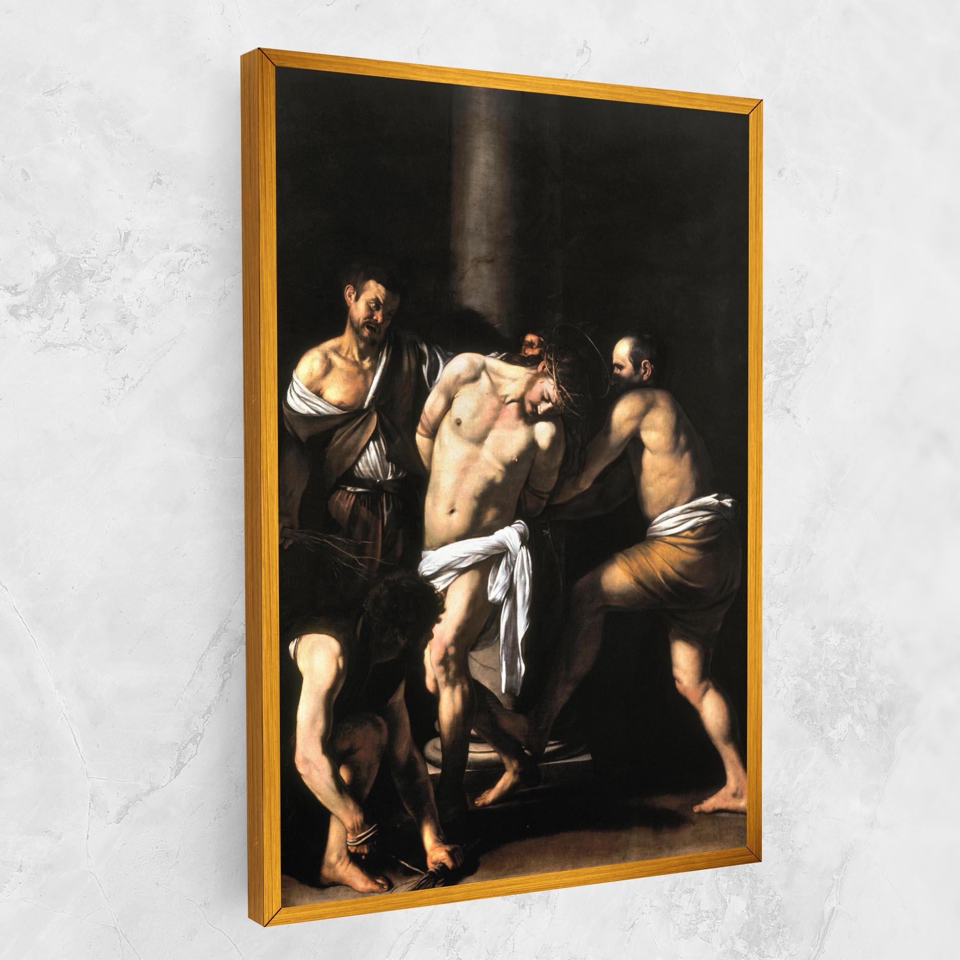 Leinwandbild The Flagellation Of Christ mockup 1