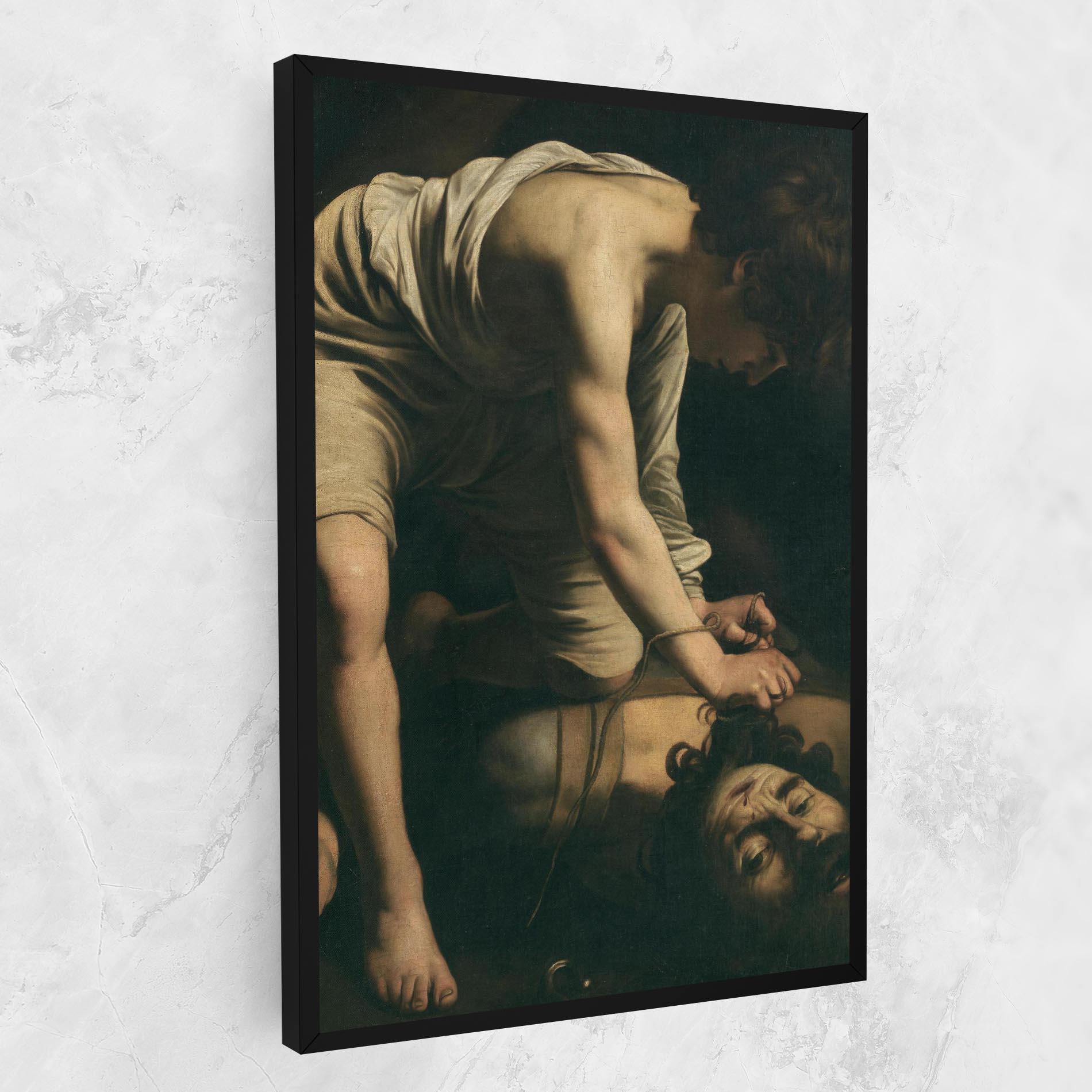 Leinwandbild David And Goliath mockup 1