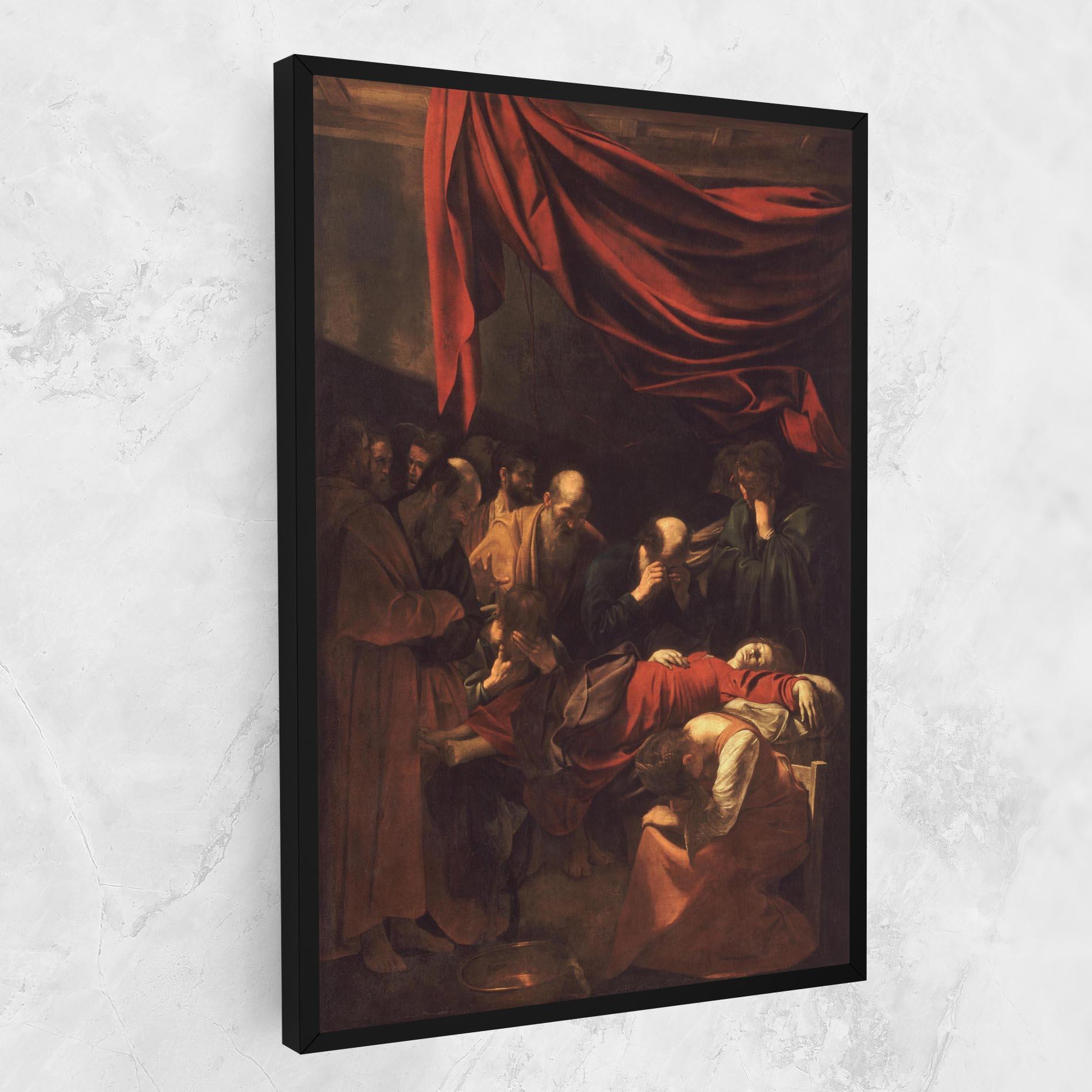 Leinwandbild Death Of The Virgin mockup 1