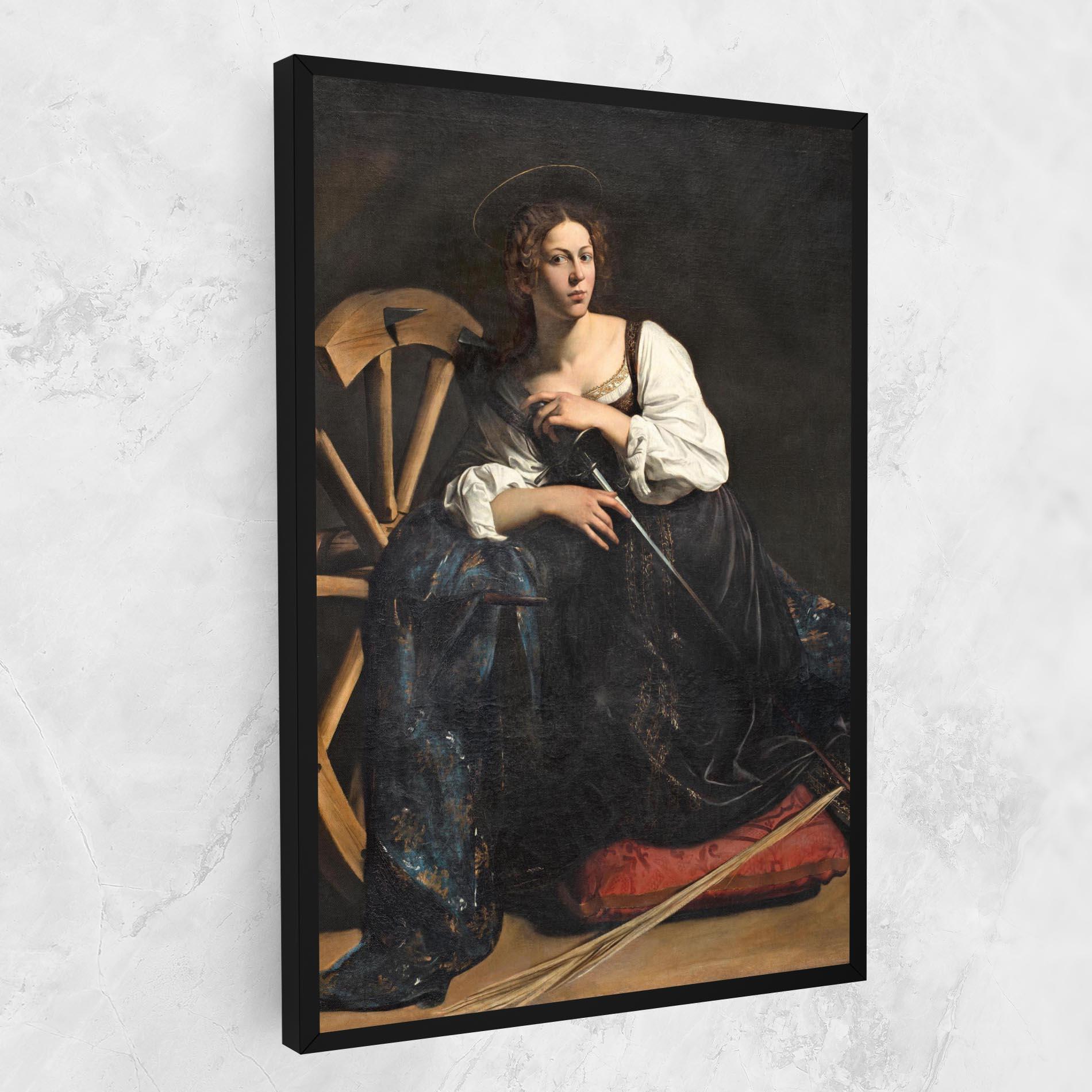 Leinwandbild Saint Catherine Of Alexandria mockup 1