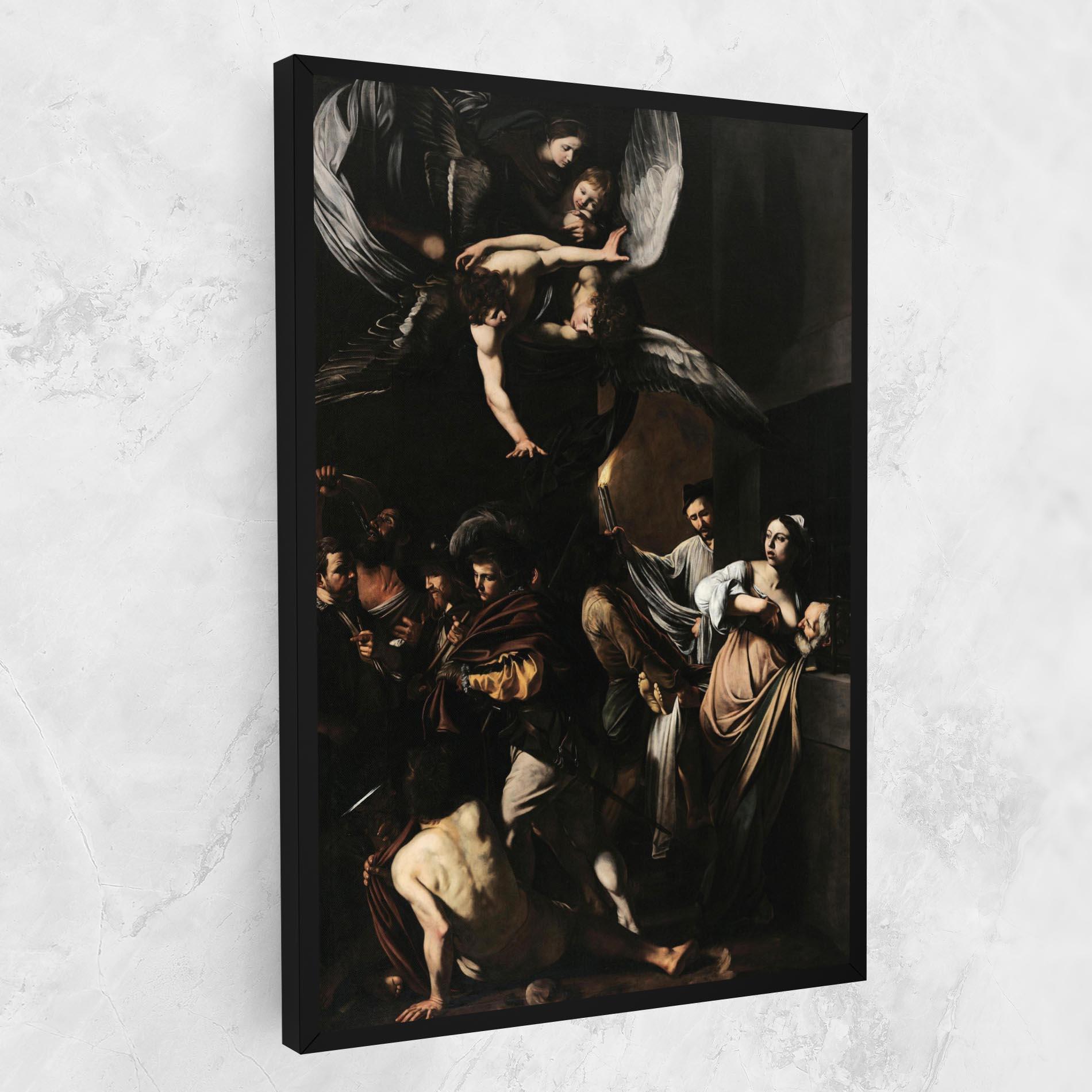 Leinwandbild Sette Opere Di Misericordia mockup 1