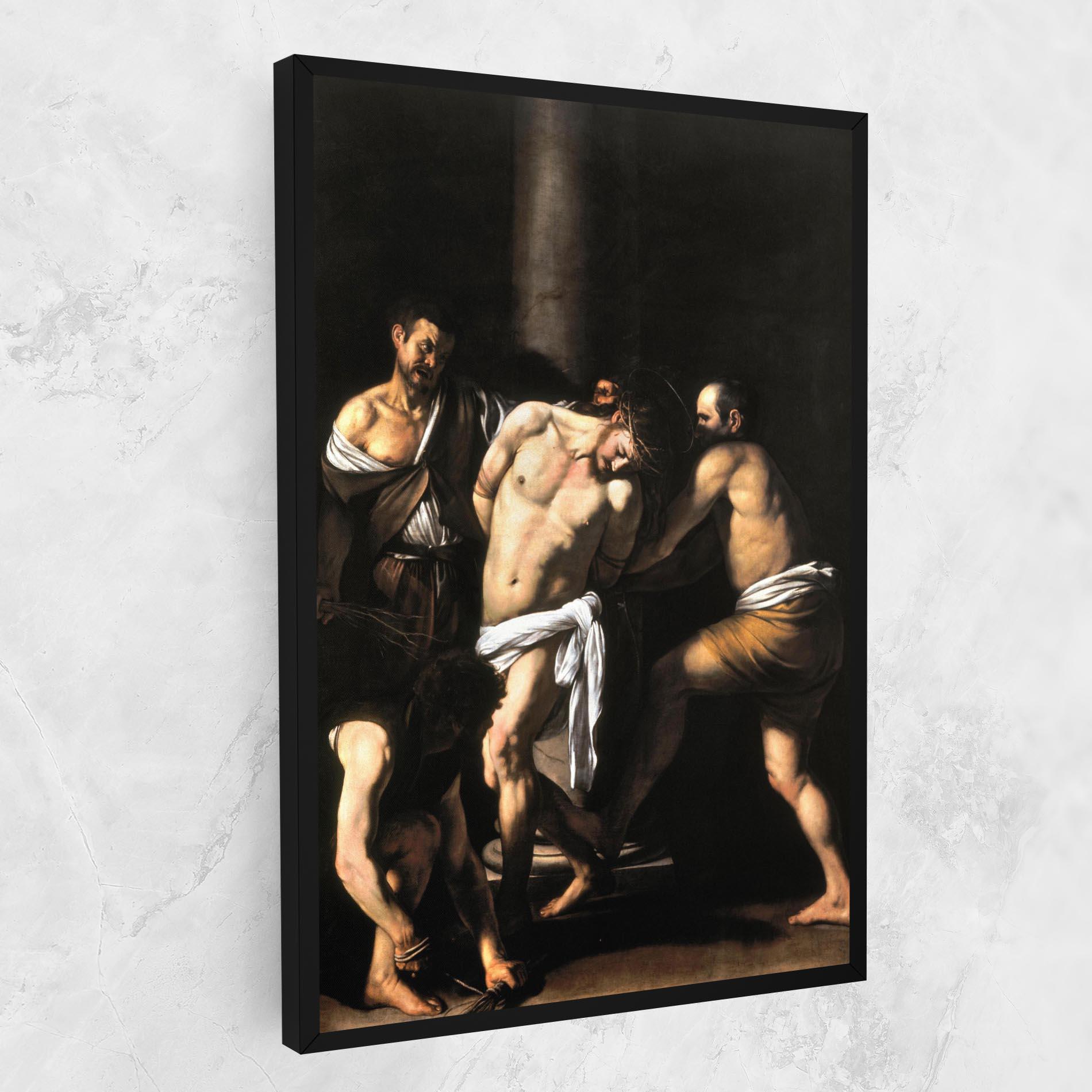 Leinwandbild The Flagellation Of Christ mockup 1