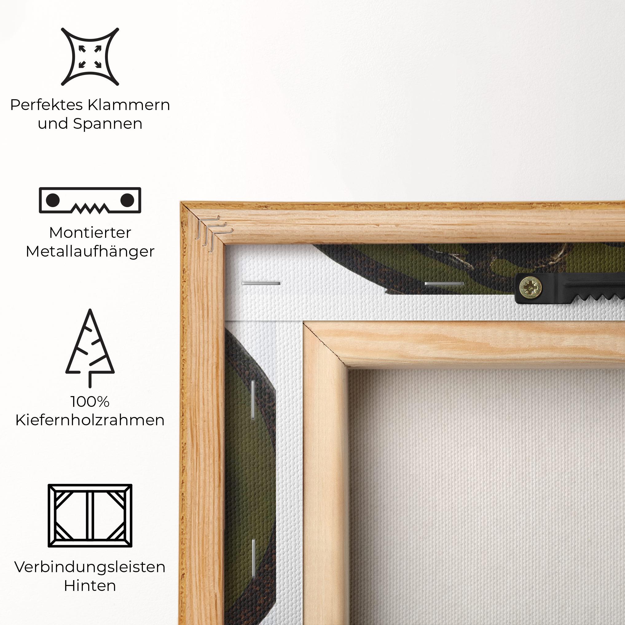 Leinwandbild Caravaggio Medusa mockup 5