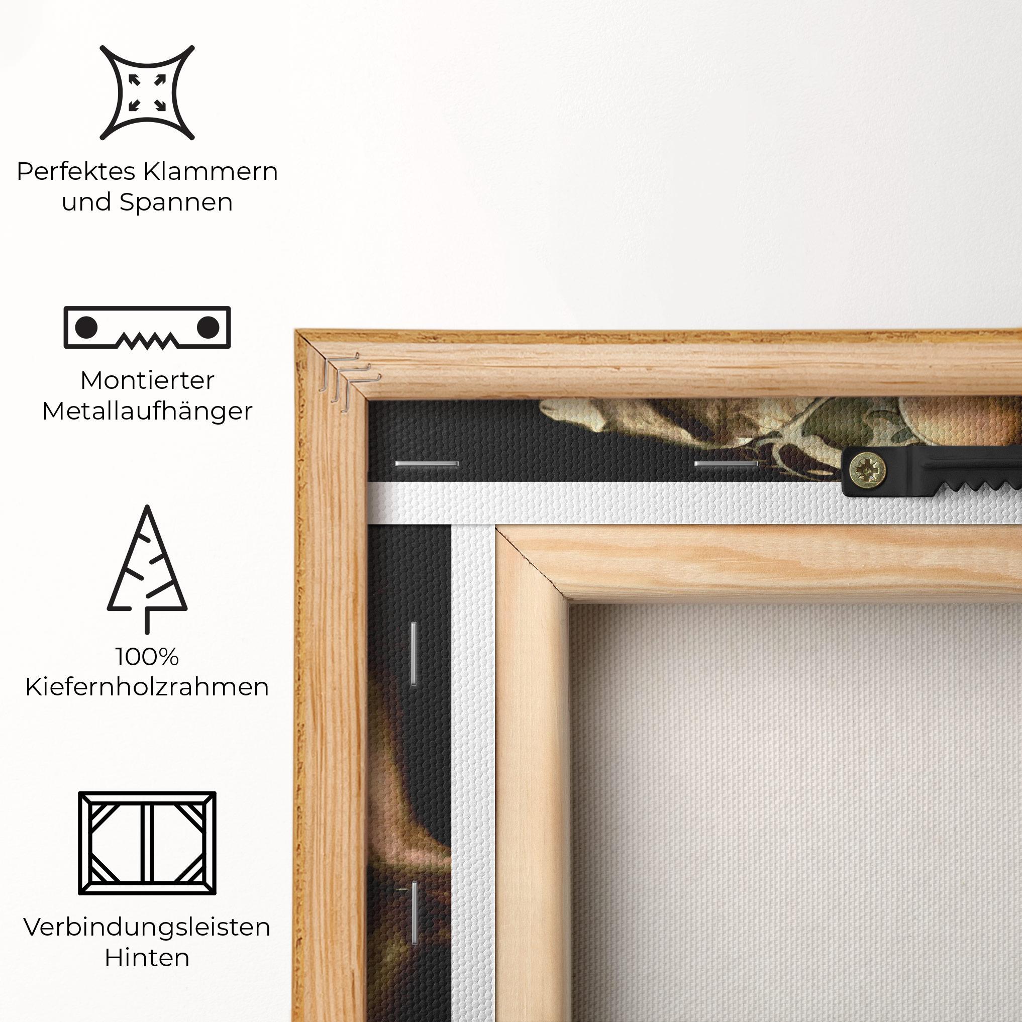 Leinwandbild Narcissus mockup 5