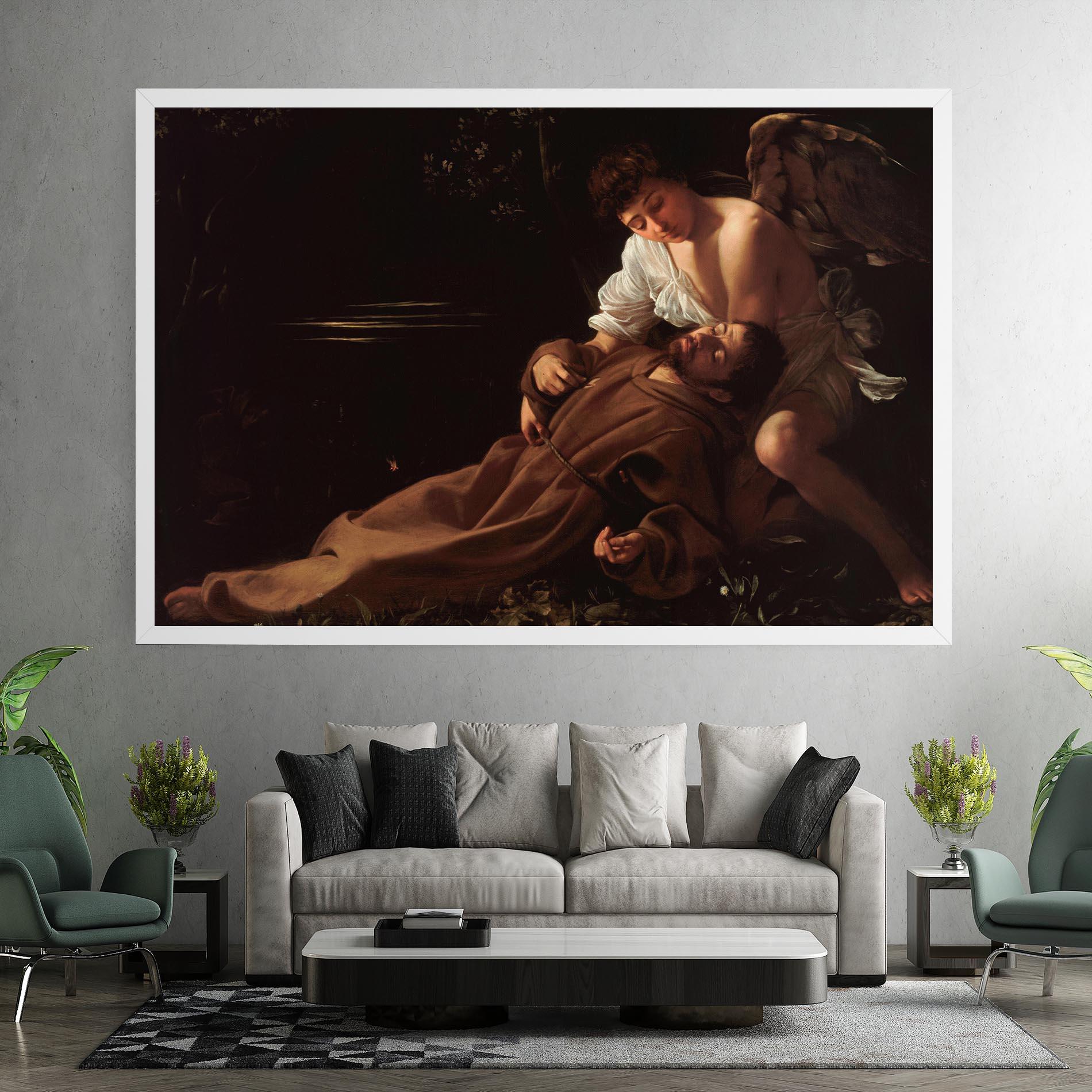 Leinwandbild Francis Of Assisi In Ecstasy mockup 7