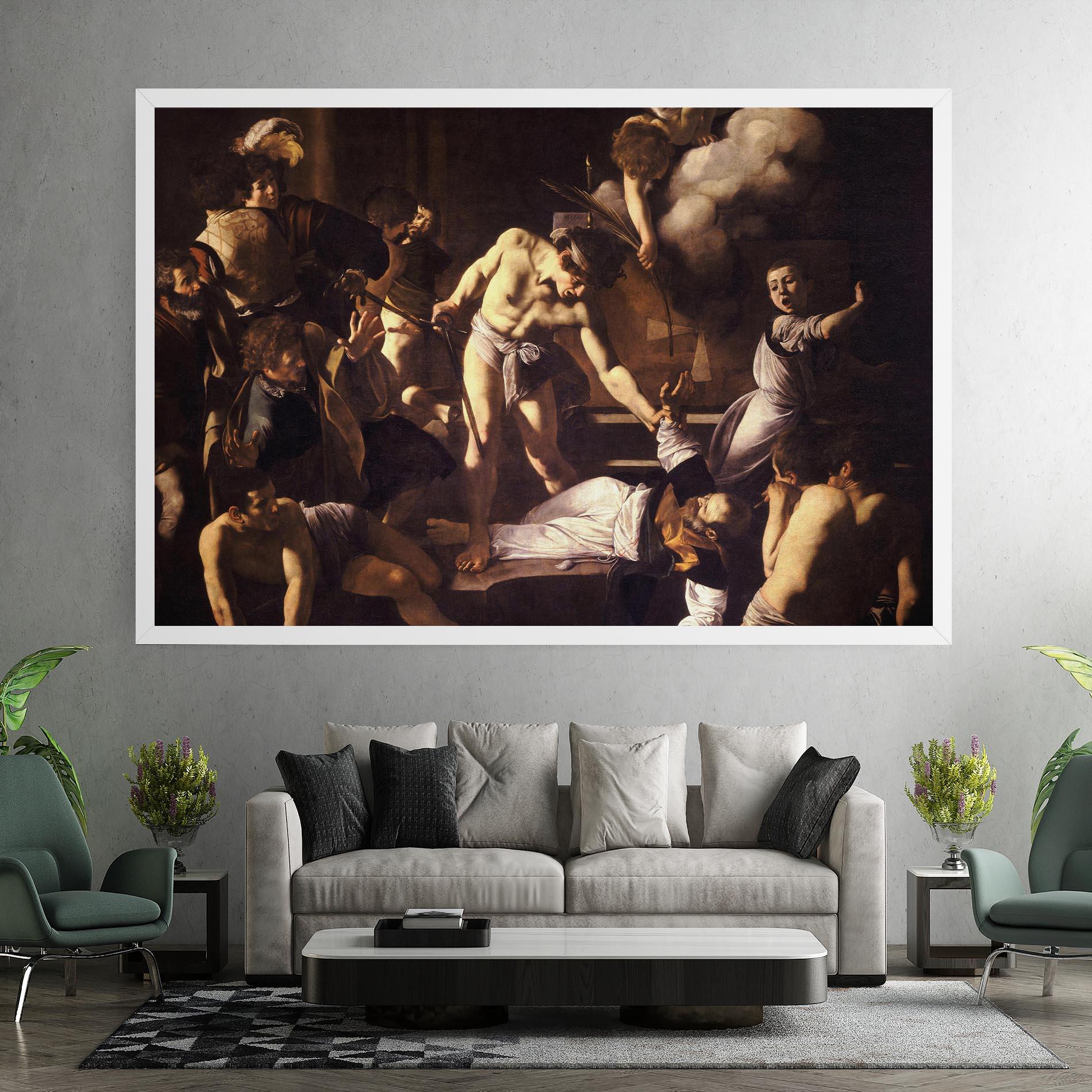 Leinwandbild The Martyrdom mockup 7