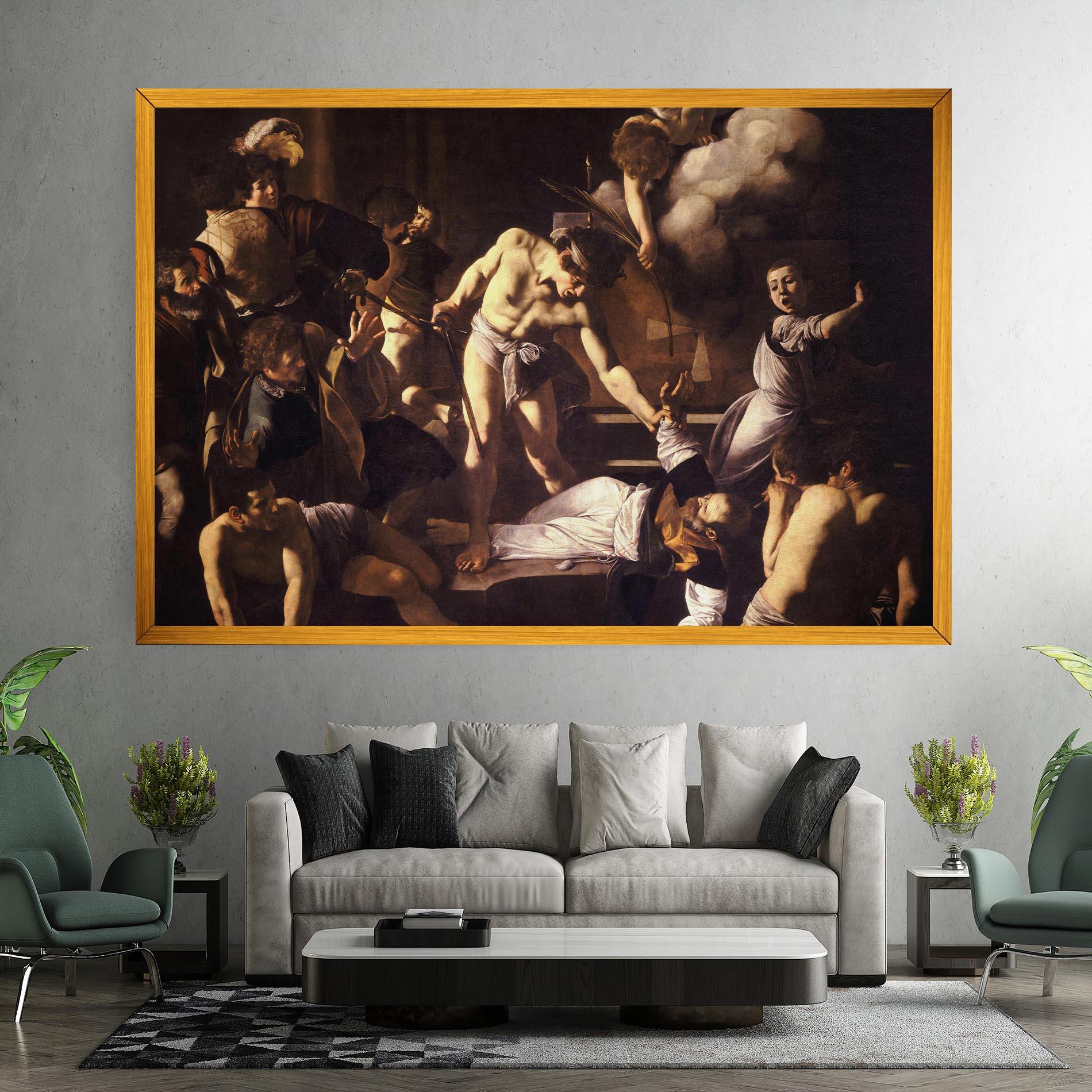 Leinwandbild The Martyrdom mockup 7