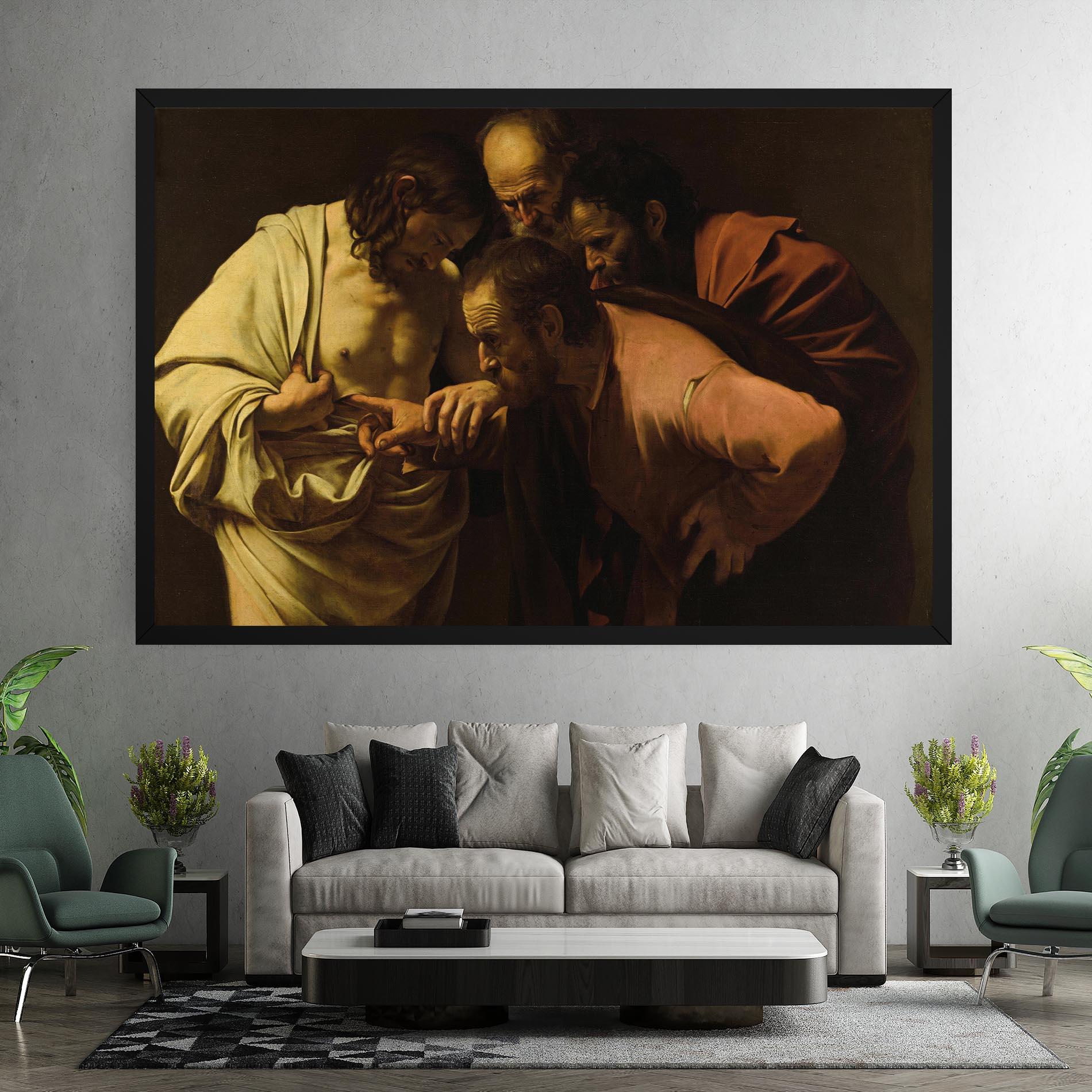 Leinwandbild Der Unglaubige Thomas mockup 7
