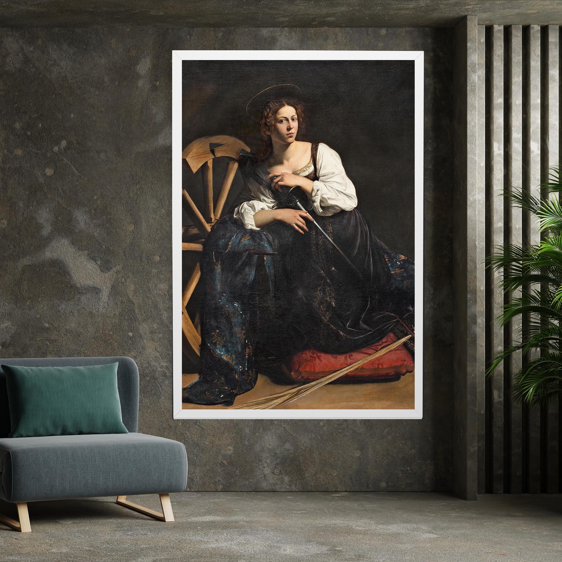 Leinwandbild Saint Catherine Of Alexandria mockup 7