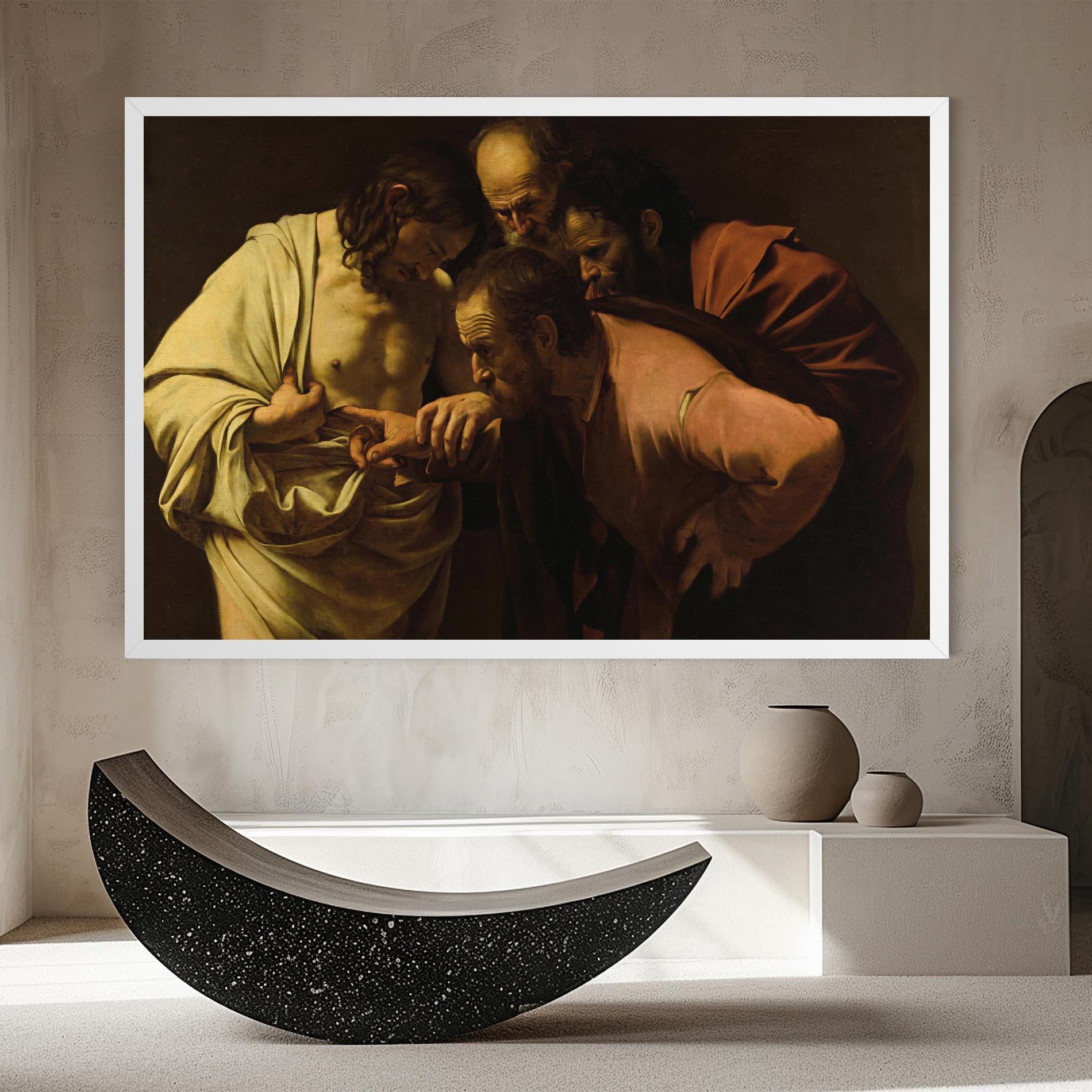 Leinwandbild Der Unglaubige Thomas mockup 8