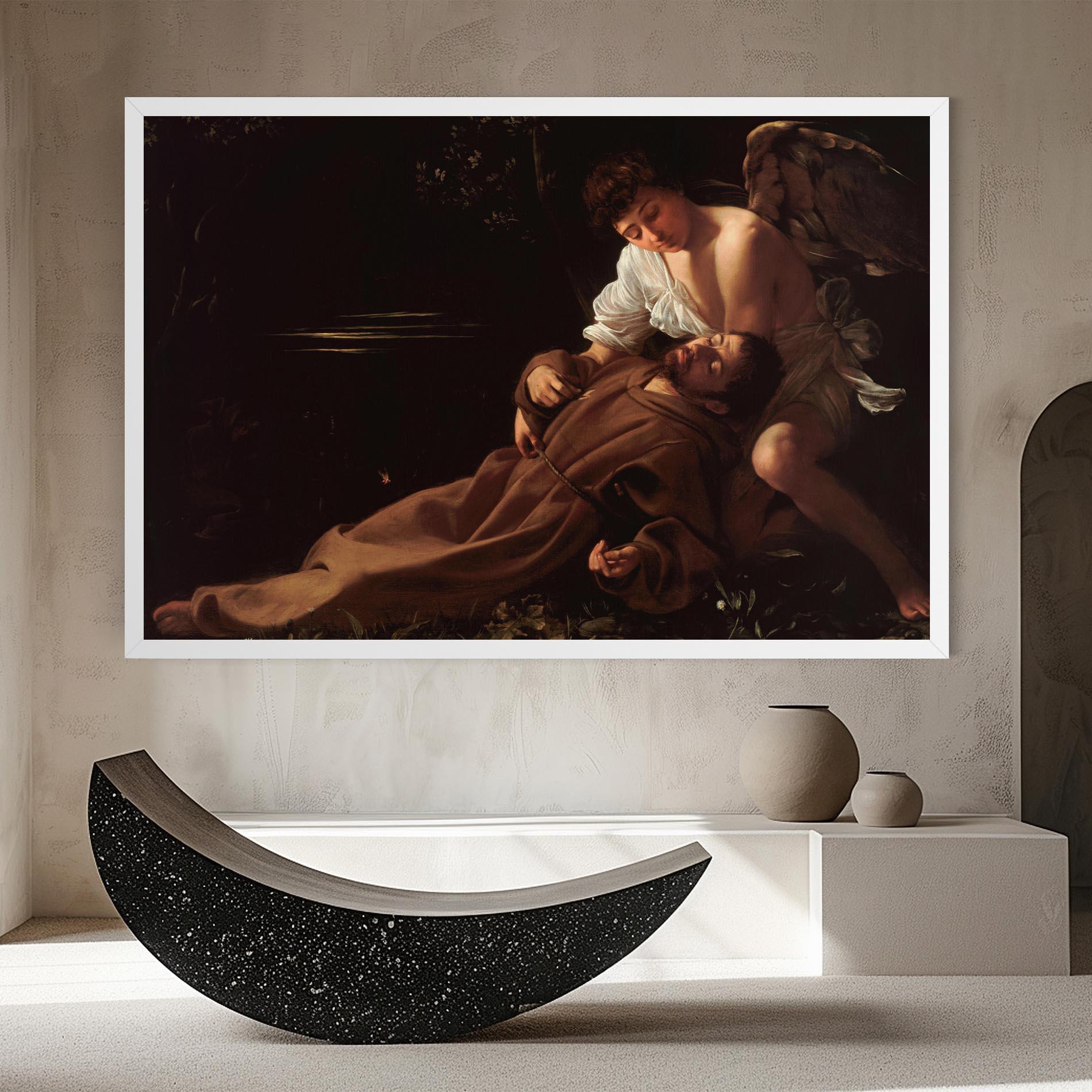 Leinwandbild Francis Of Assisi In Ecstasy mockup 8