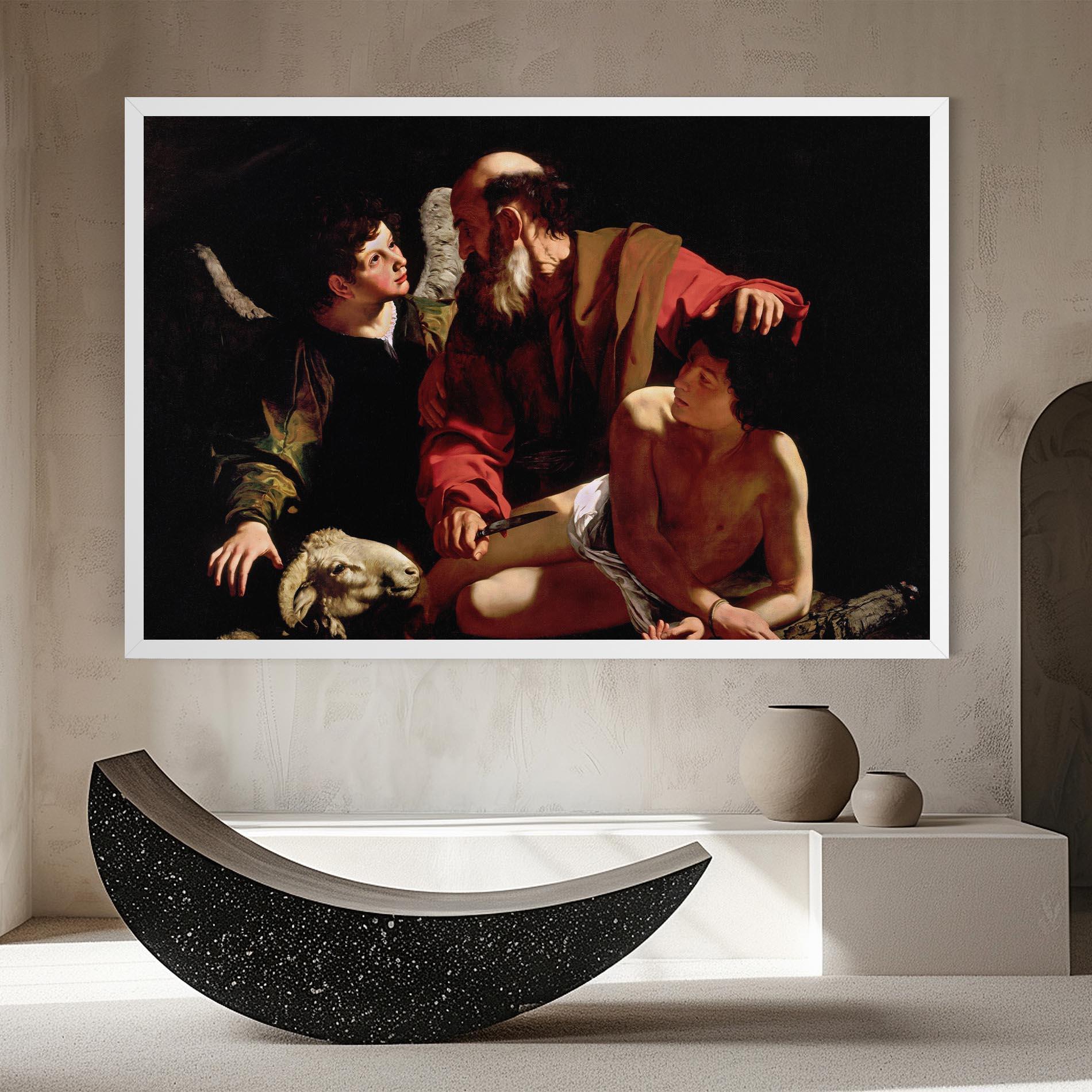 Leinwandbild Sacrifice Of Isaac mockup 8