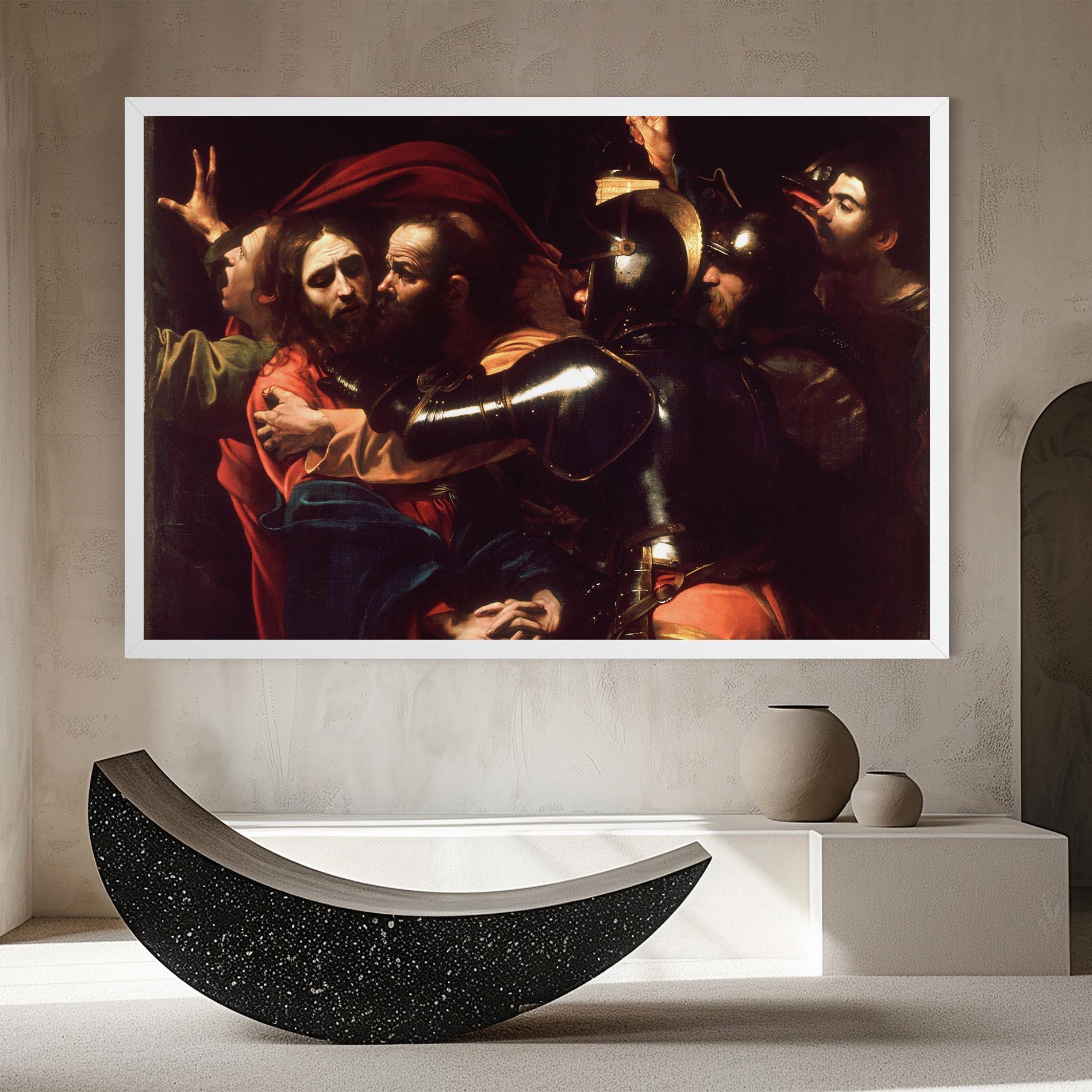 Leinwandbild The Taking Of Christ mockup 8