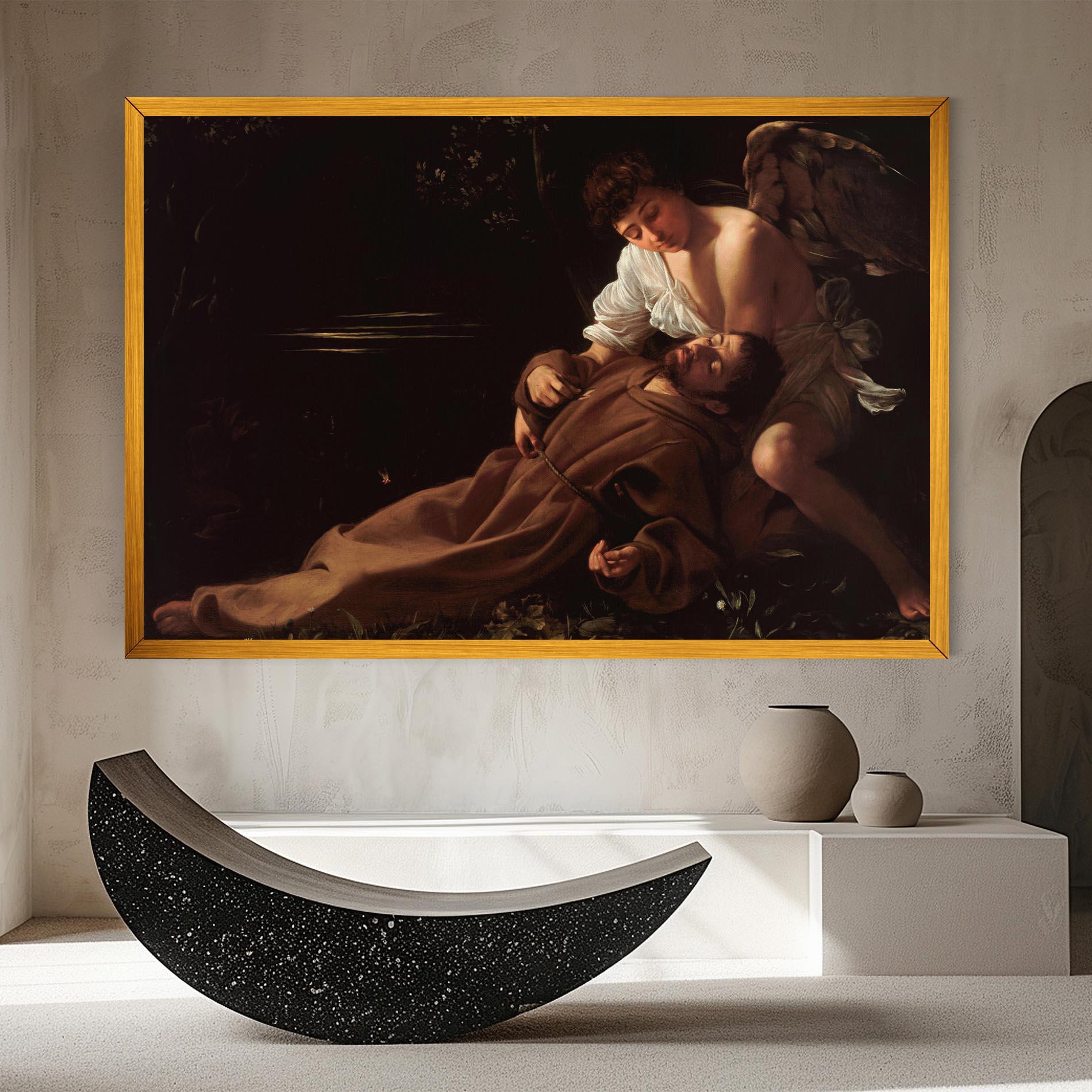 Leinwandbild Francis Of Assisi In Ecstasy mockup 8