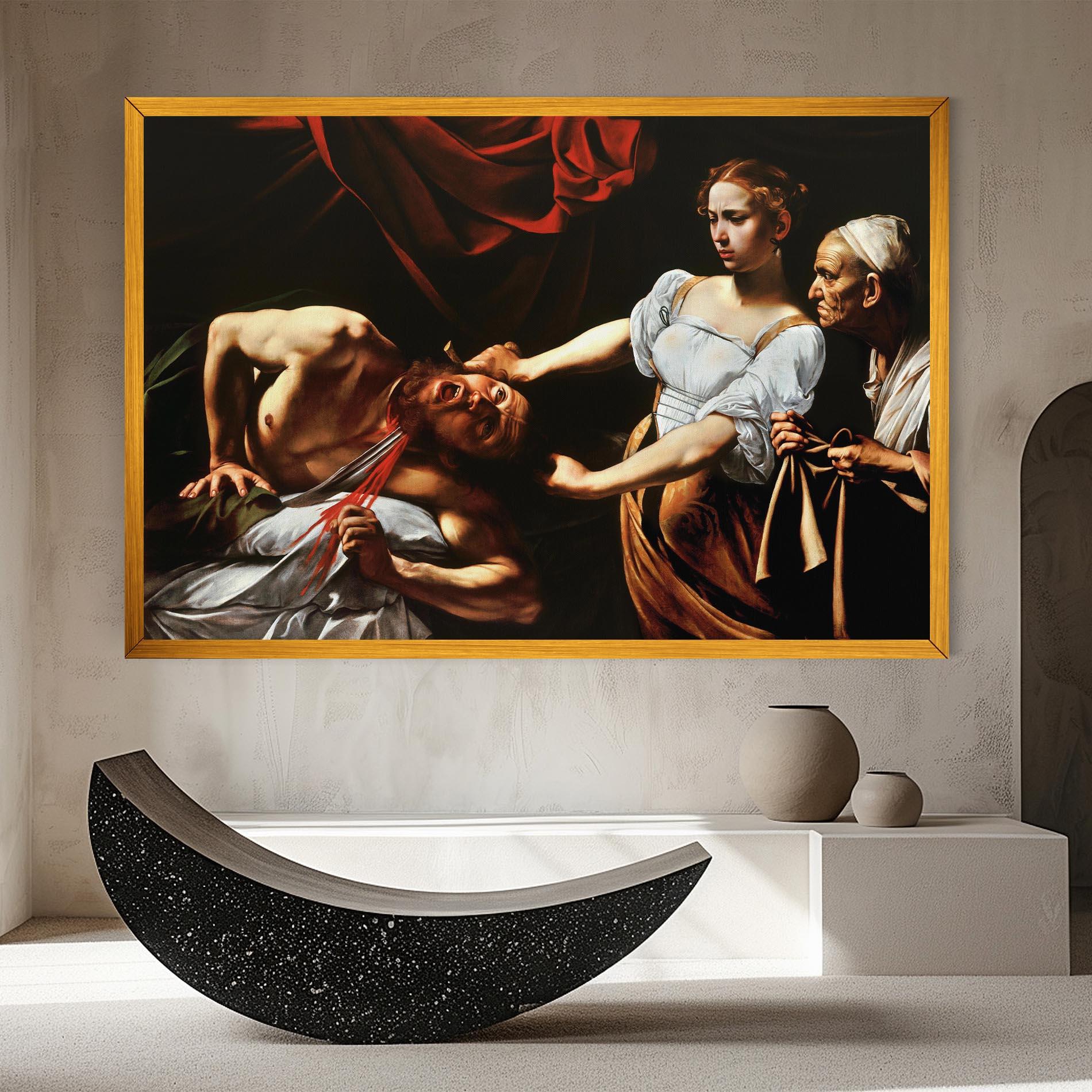 Leinwandbild Judith Beheading mockup 8