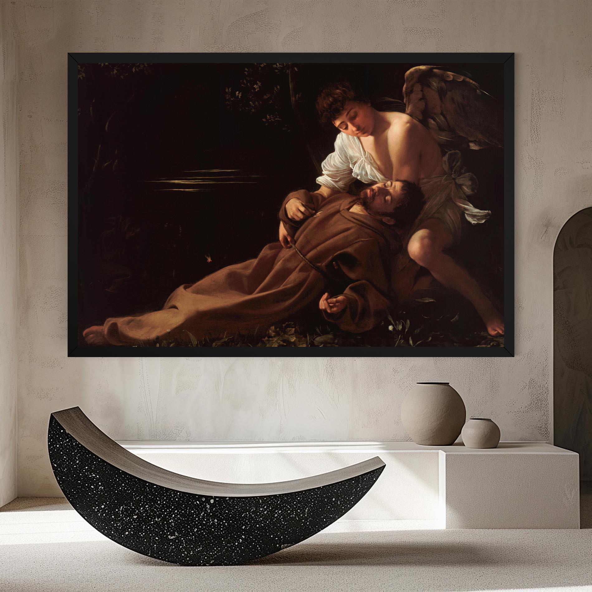 Leinwandbild Francis Of Assisi In Ecstasy mockup 8