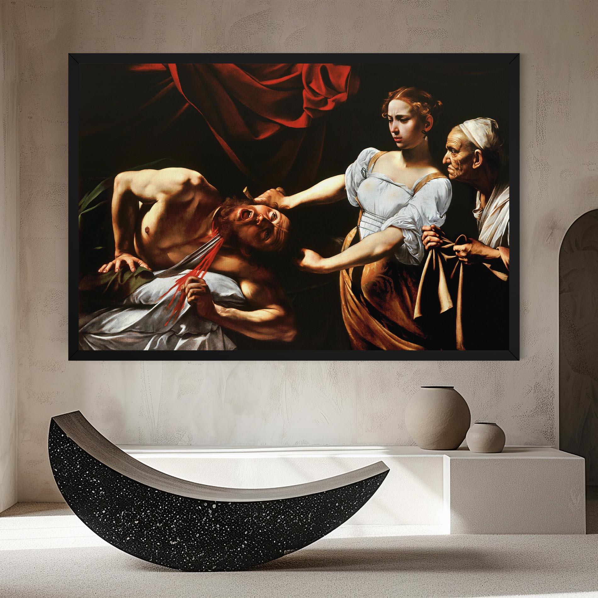 Leinwandbild Judith Beheading mockup 8