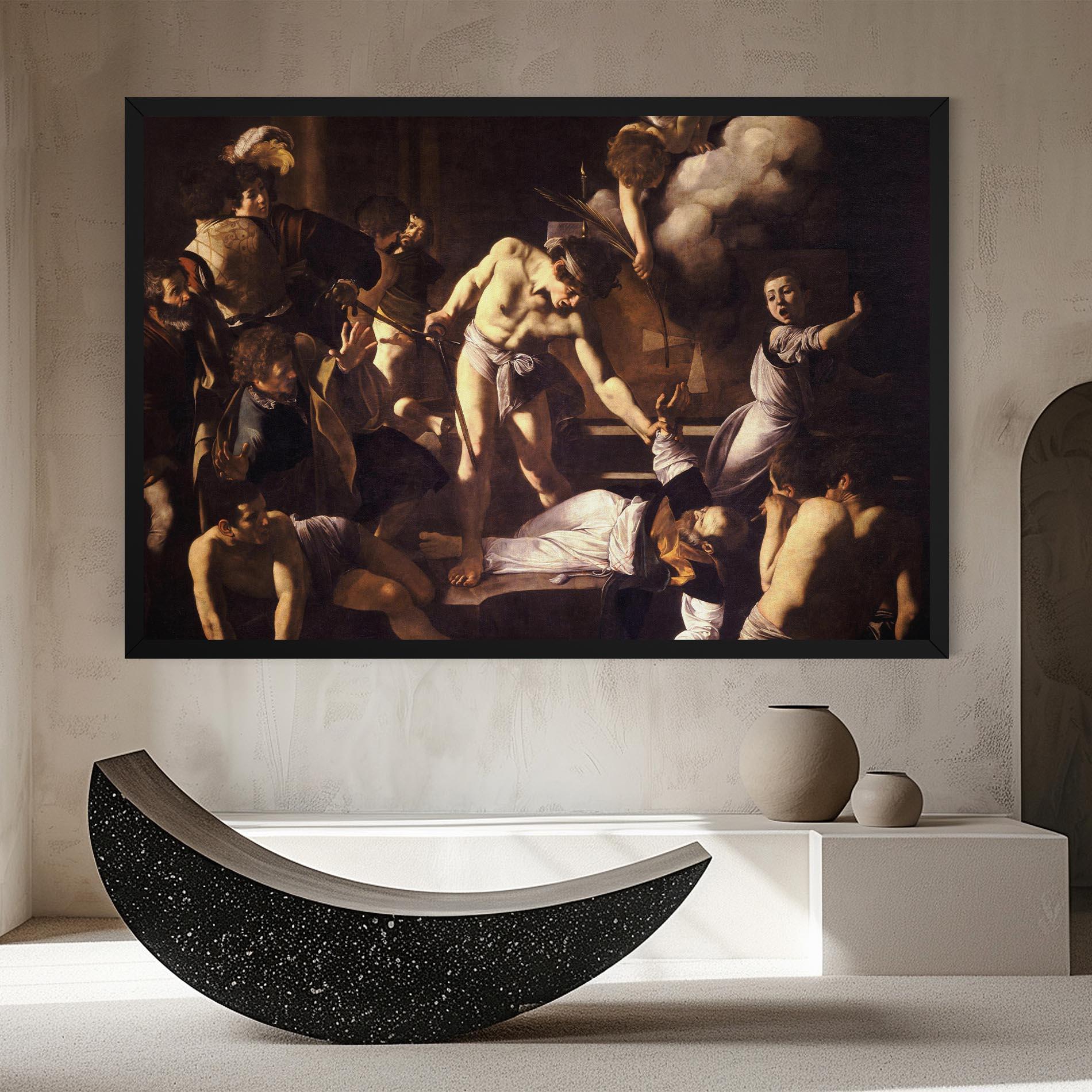 Leinwandbild The Martyrdom mockup 8