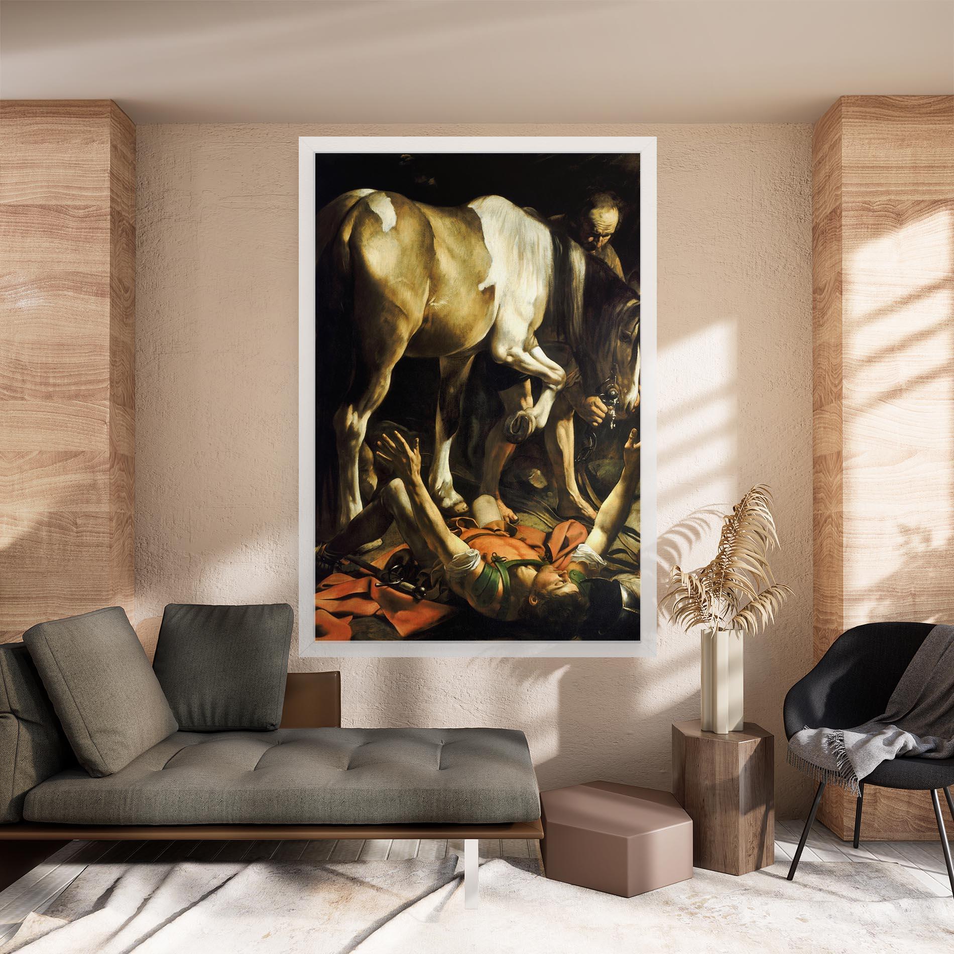 Leinwandbild The Way To Damascus mockup 8