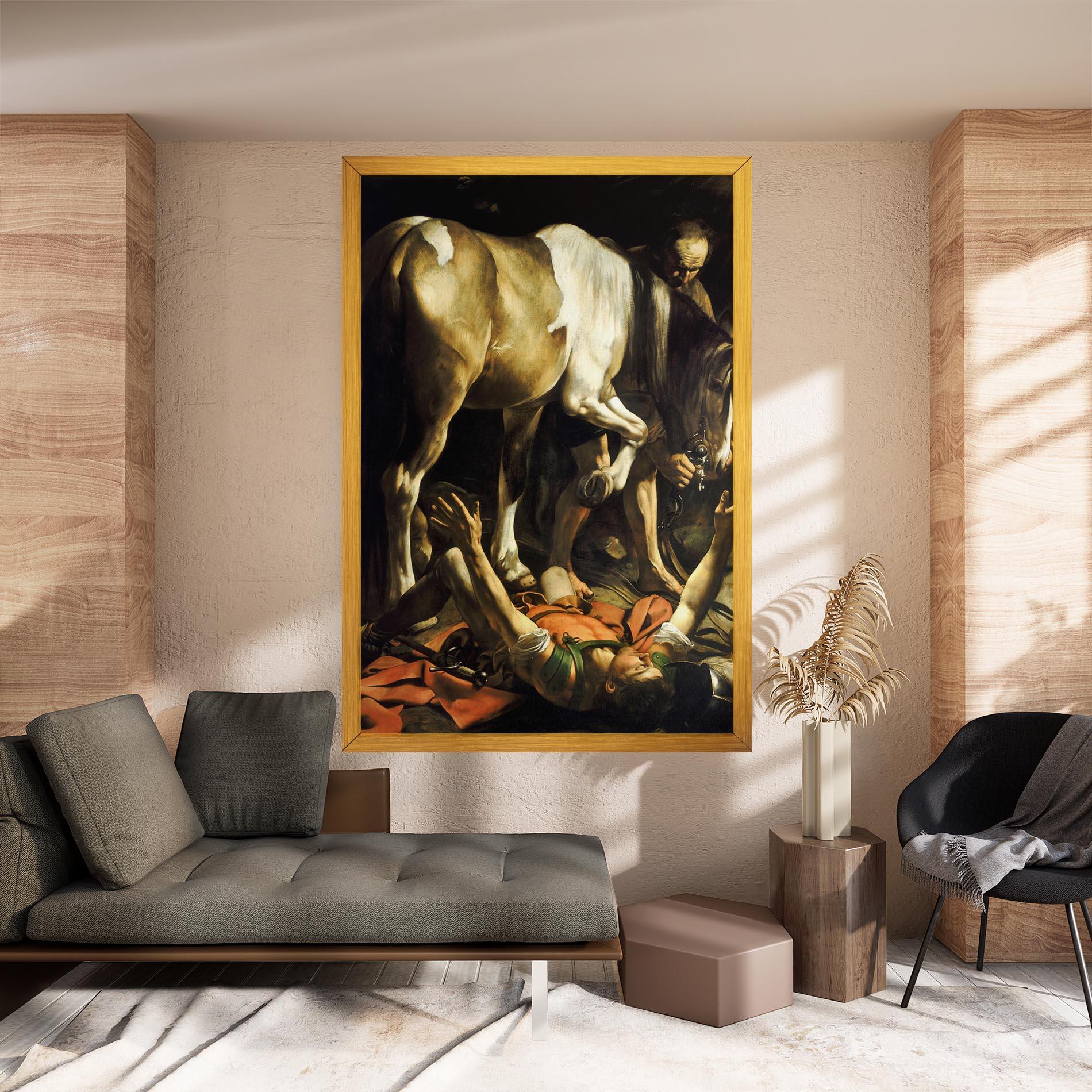 Leinwandbild The Way To Damascus mockup 8