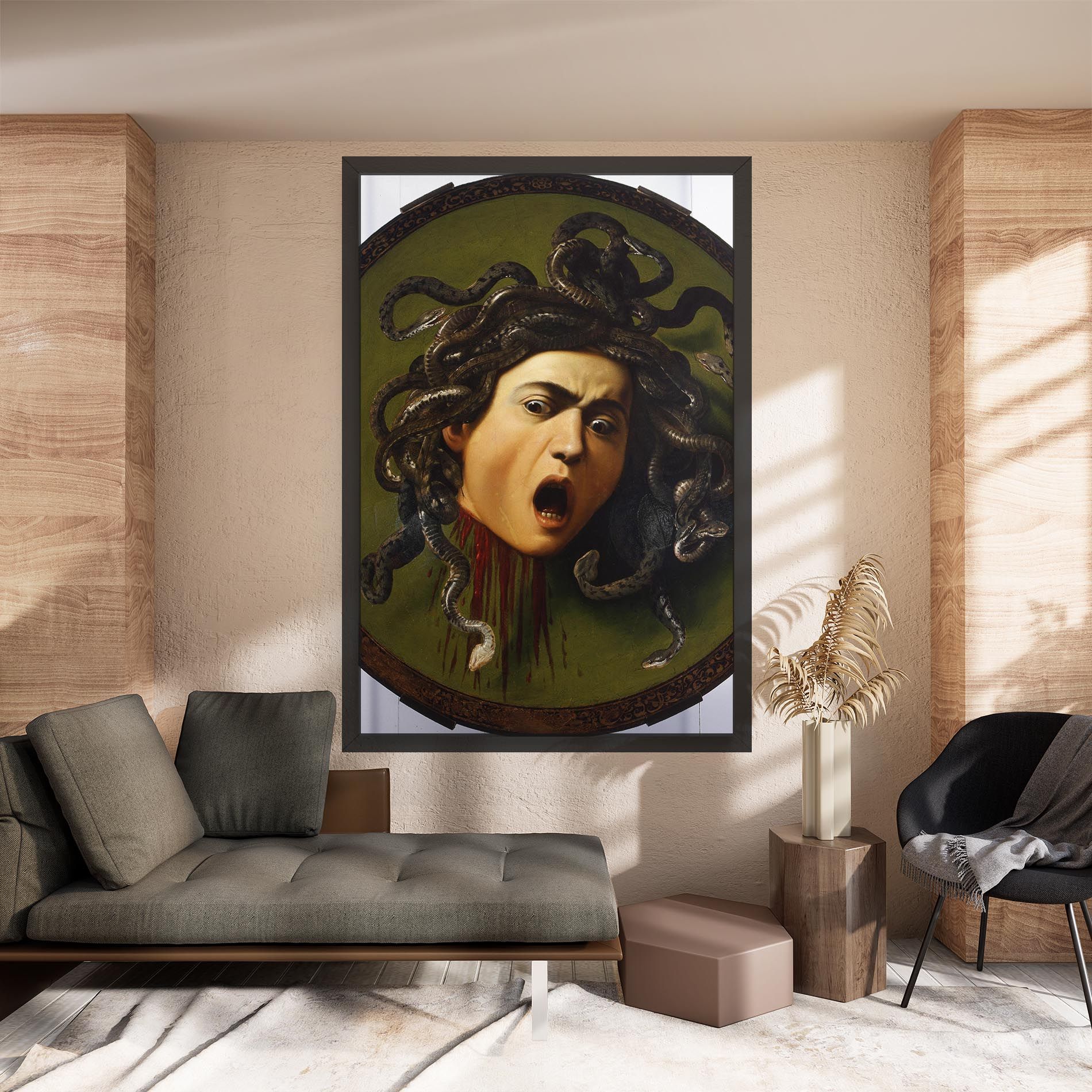 Caravaggio Medusa mockup 8