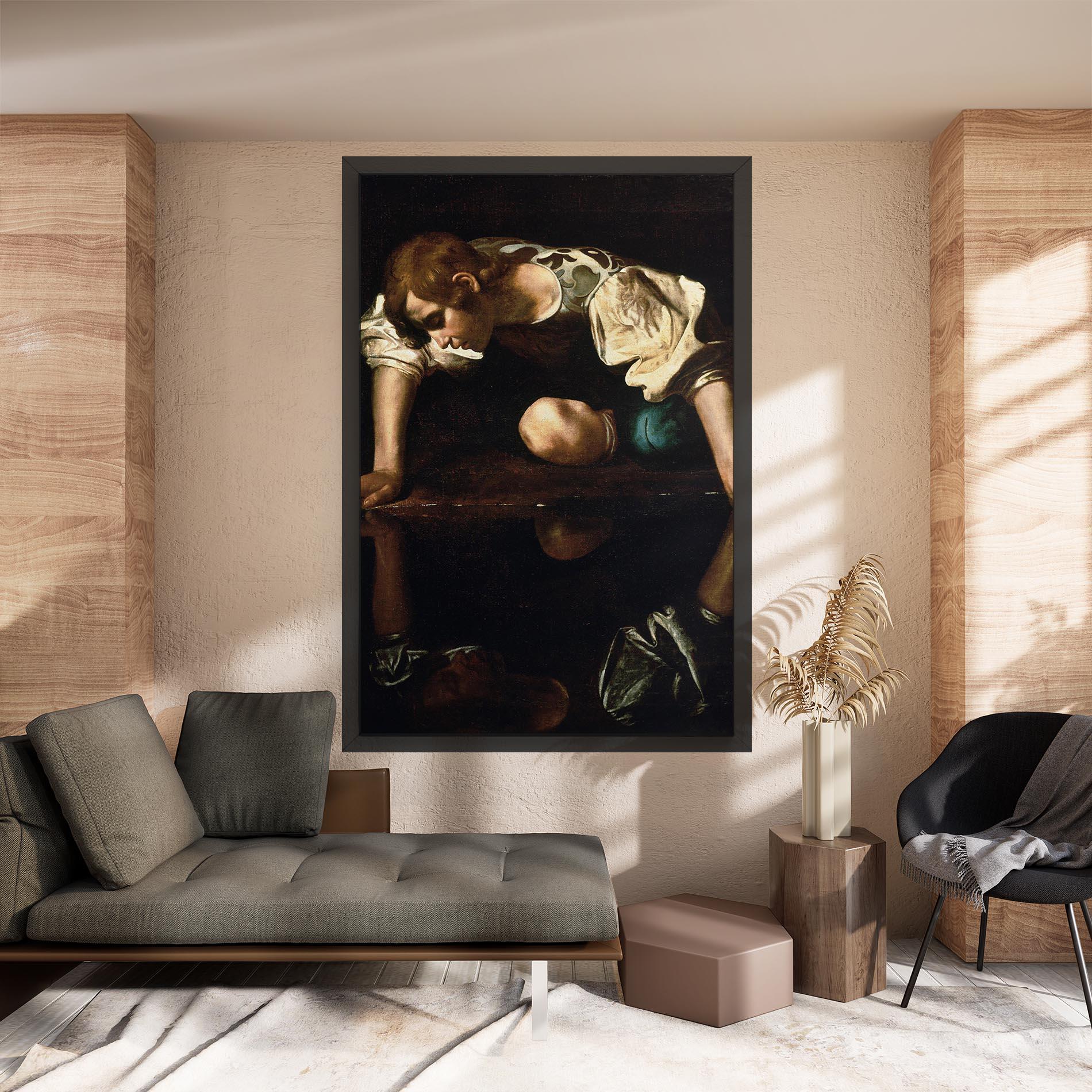 Leinwandbild Narcissus mockup 8