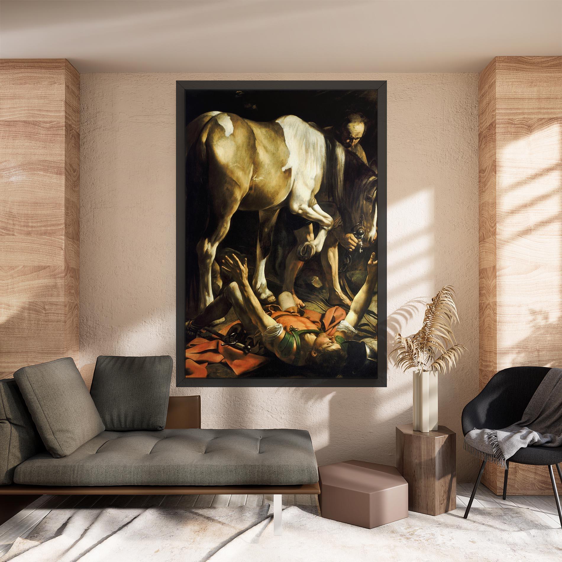 Leinwandbild The Way To Damascus mockup 8