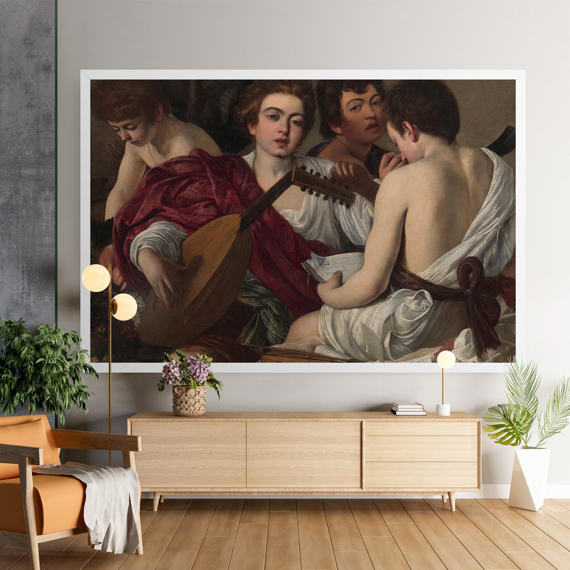 Caravaggio Musici mockup 9