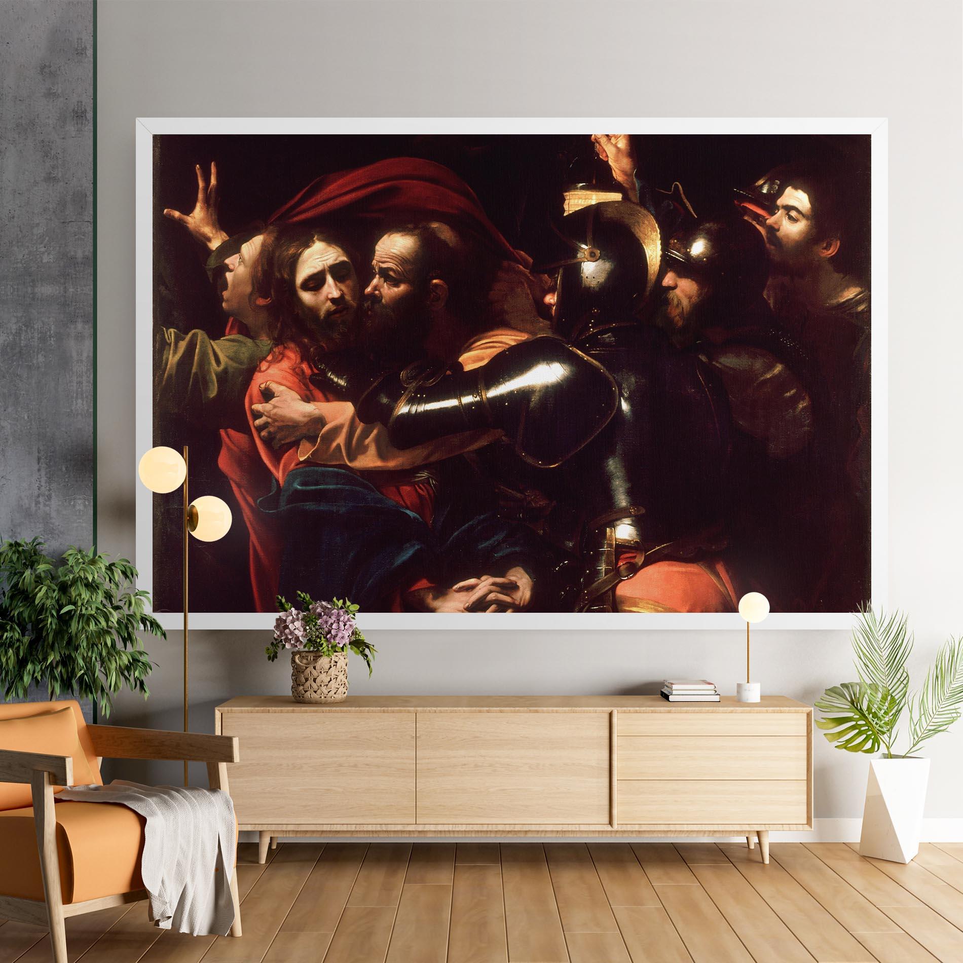 Leinwandbild The Taking Of Christ mockup 9