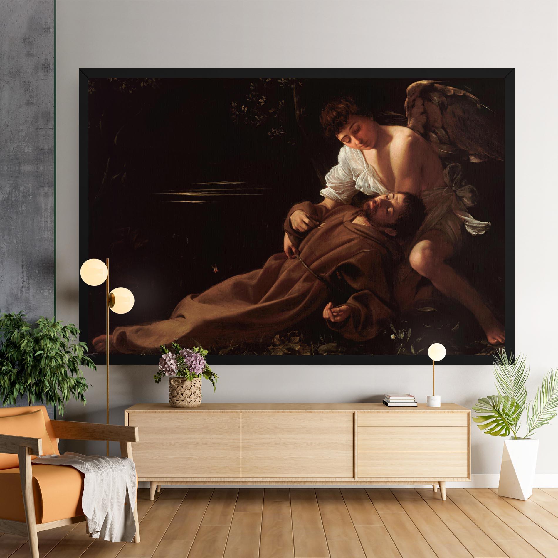 Leinwandbild Francis Of Assisi In Ecstasy mockup 9