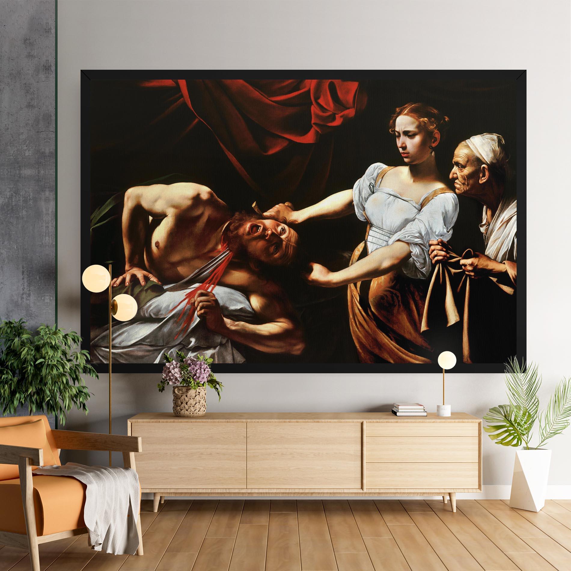 Leinwandbild Judith Beheading mockup 9