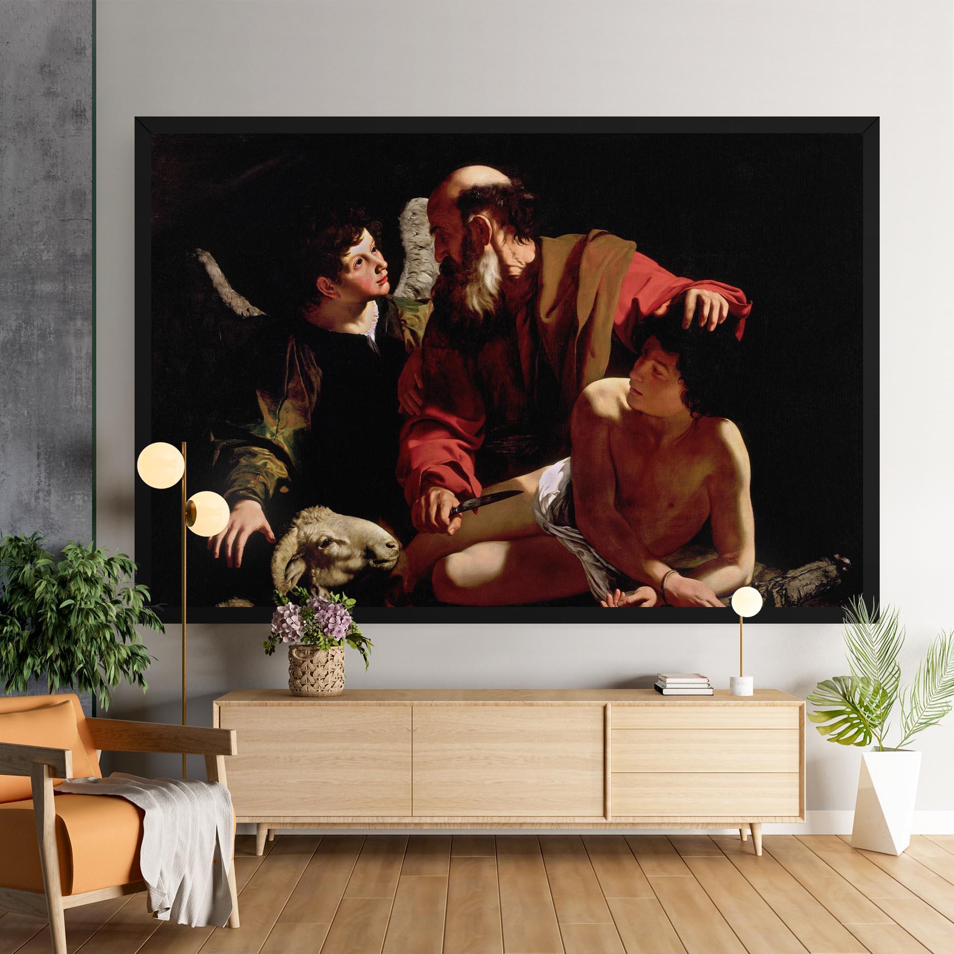 Leinwandbild Sacrifice Of Isaac mockup 9