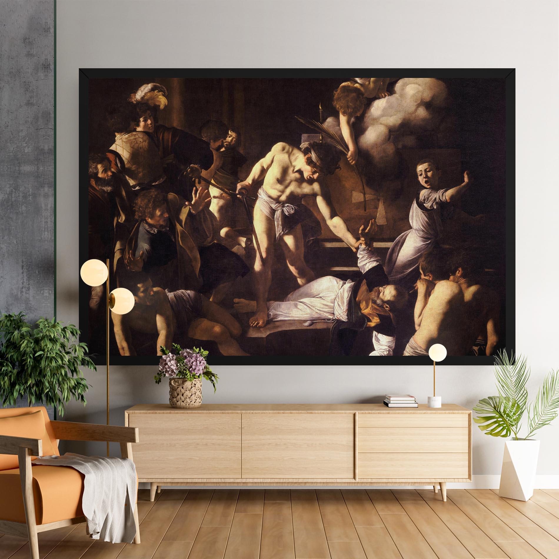 Leinwandbild The Martyrdom mockup 9