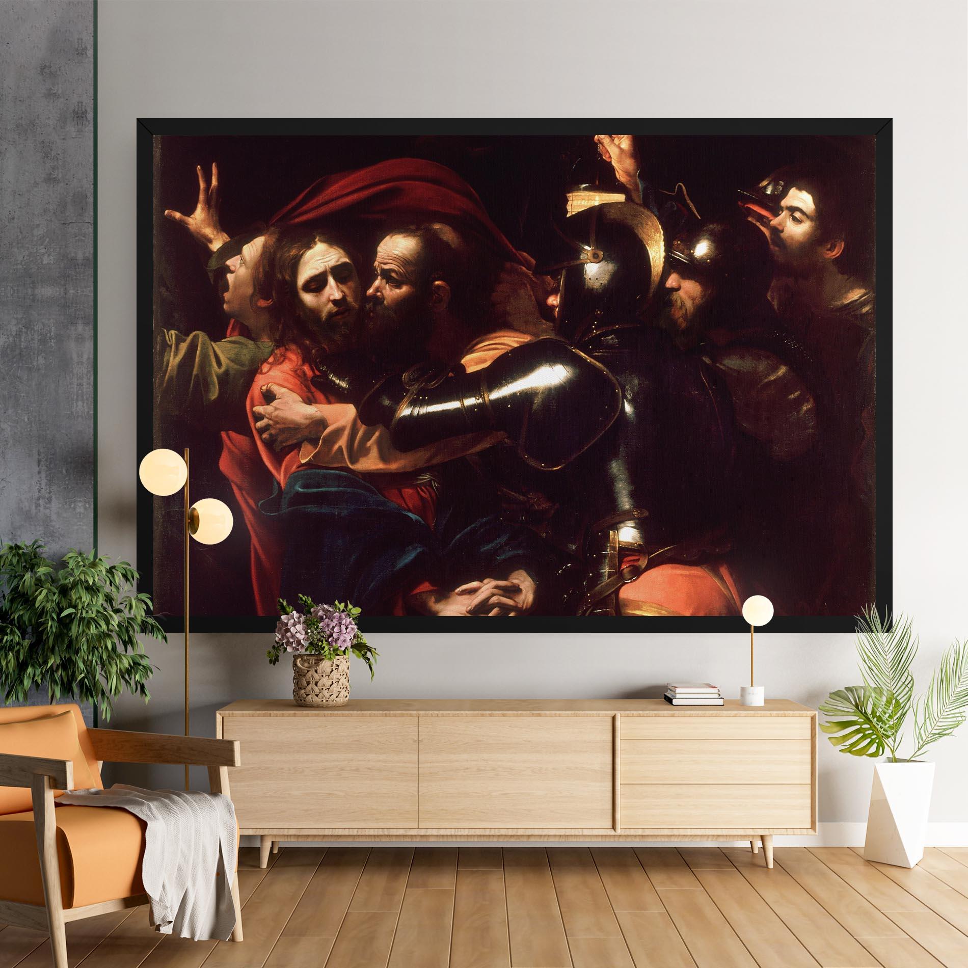 Leinwandbild The Taking Of Christ mockup 9