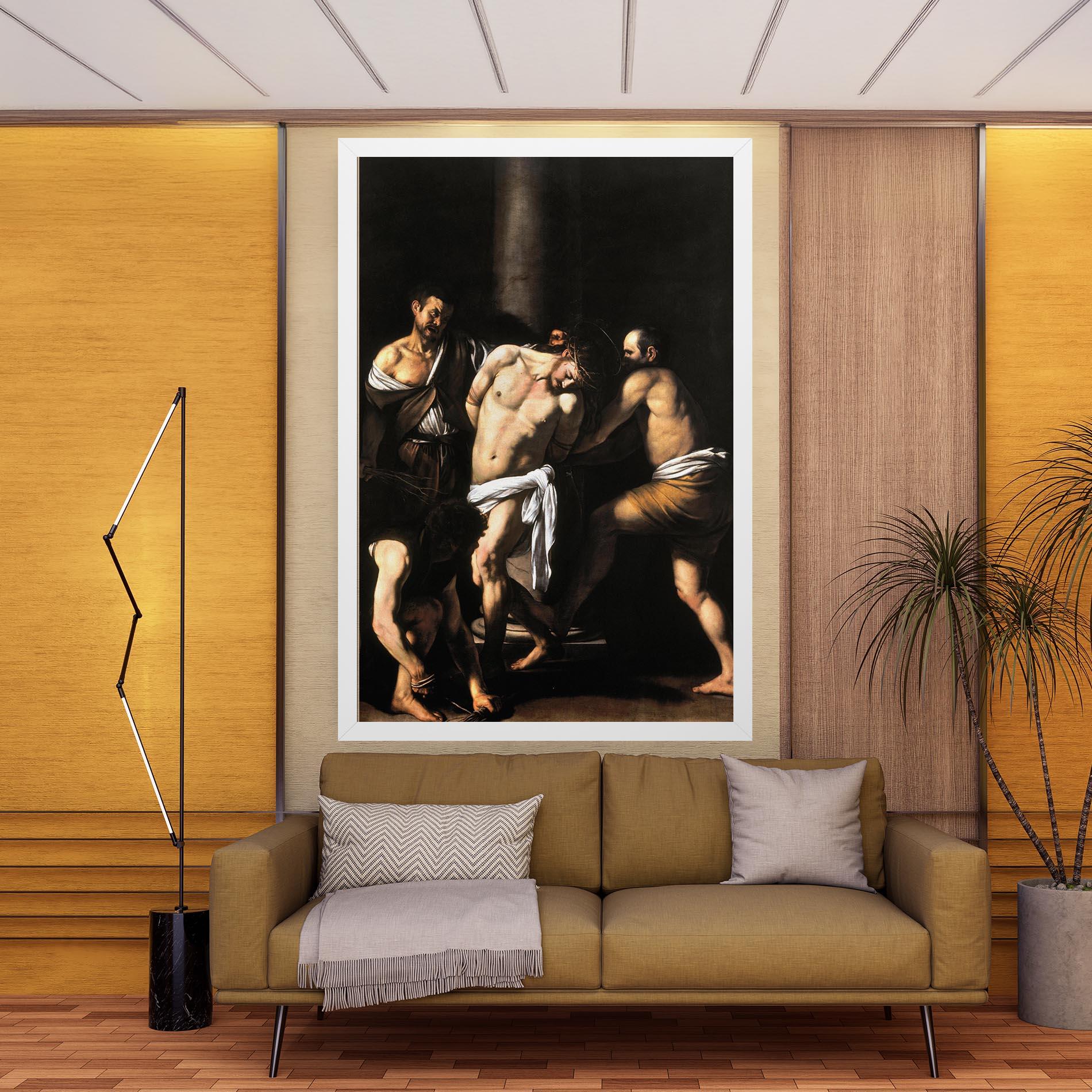Leinwandbild The Flagellation Of Christ mockup 9