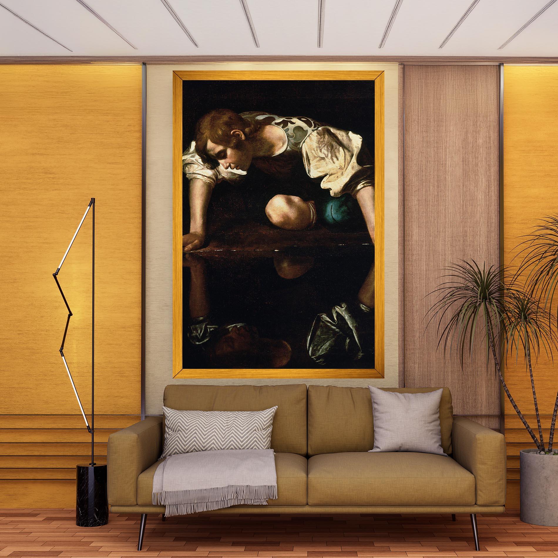 Leinwandbild Narcissus mockup 9