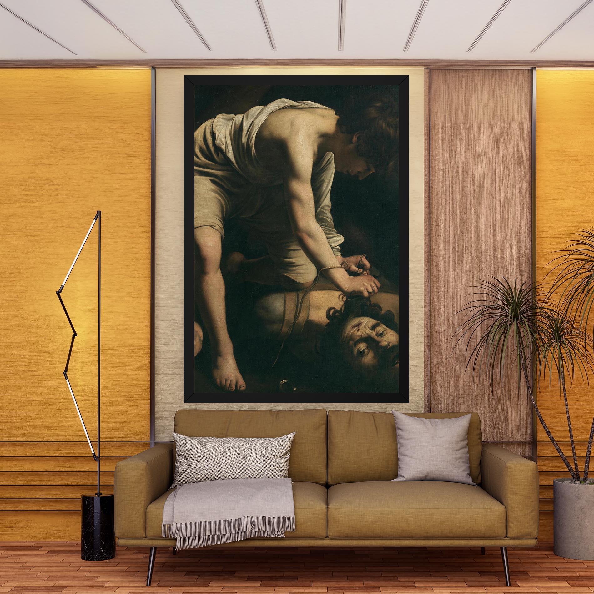 Leinwandbild David And Goliath mockup 9