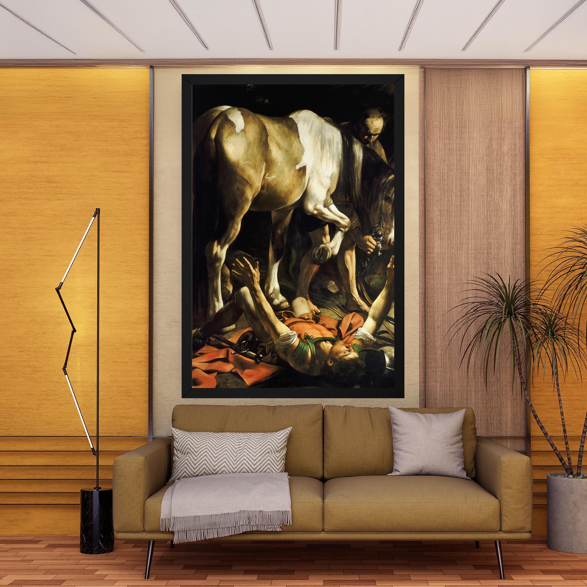 Leinwandbild The Way To Damascus mockup 9